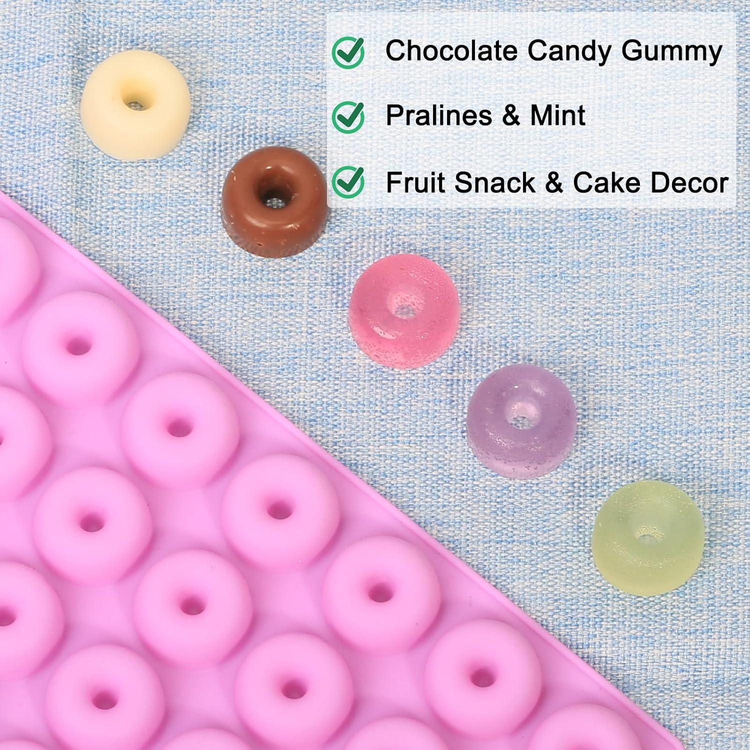 Molde de Silicona para Mini Donuts Amyandone 48 Cavidades