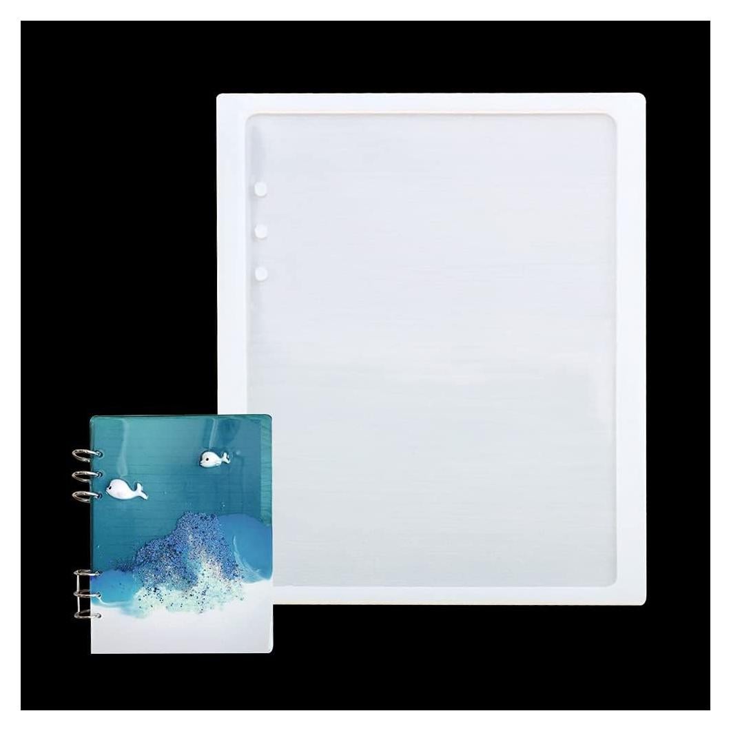 Molde de Silicona A5 para Cubierta de Cuaderno Angel Wings