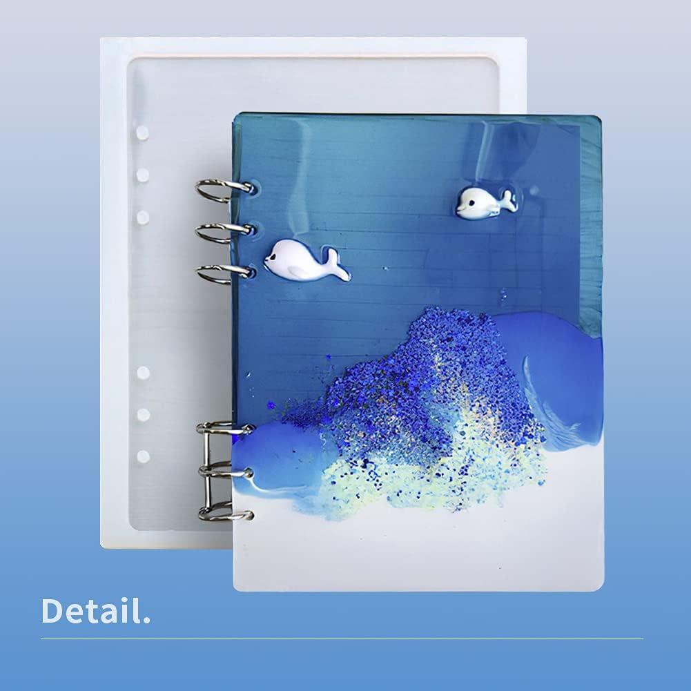 Molde de Silicona A5 para Cubierta de Cuaderno Angel Wings