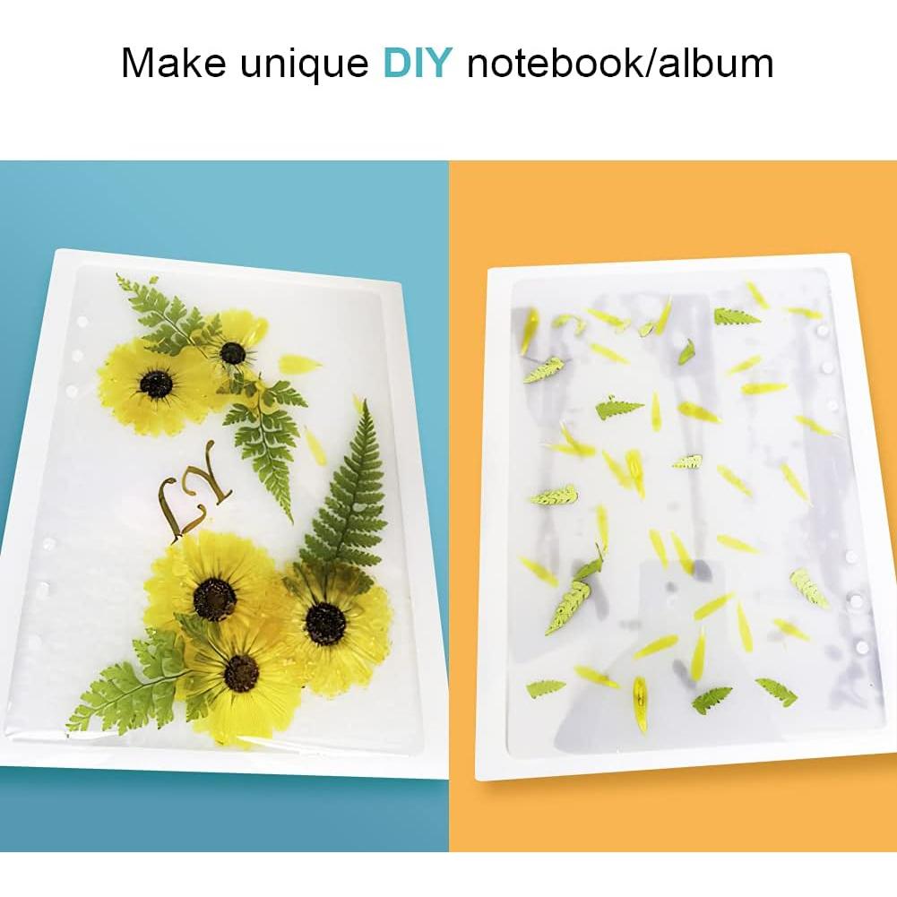 Molde de Silicona A5 para Cubierta de Cuaderno Angel Wings