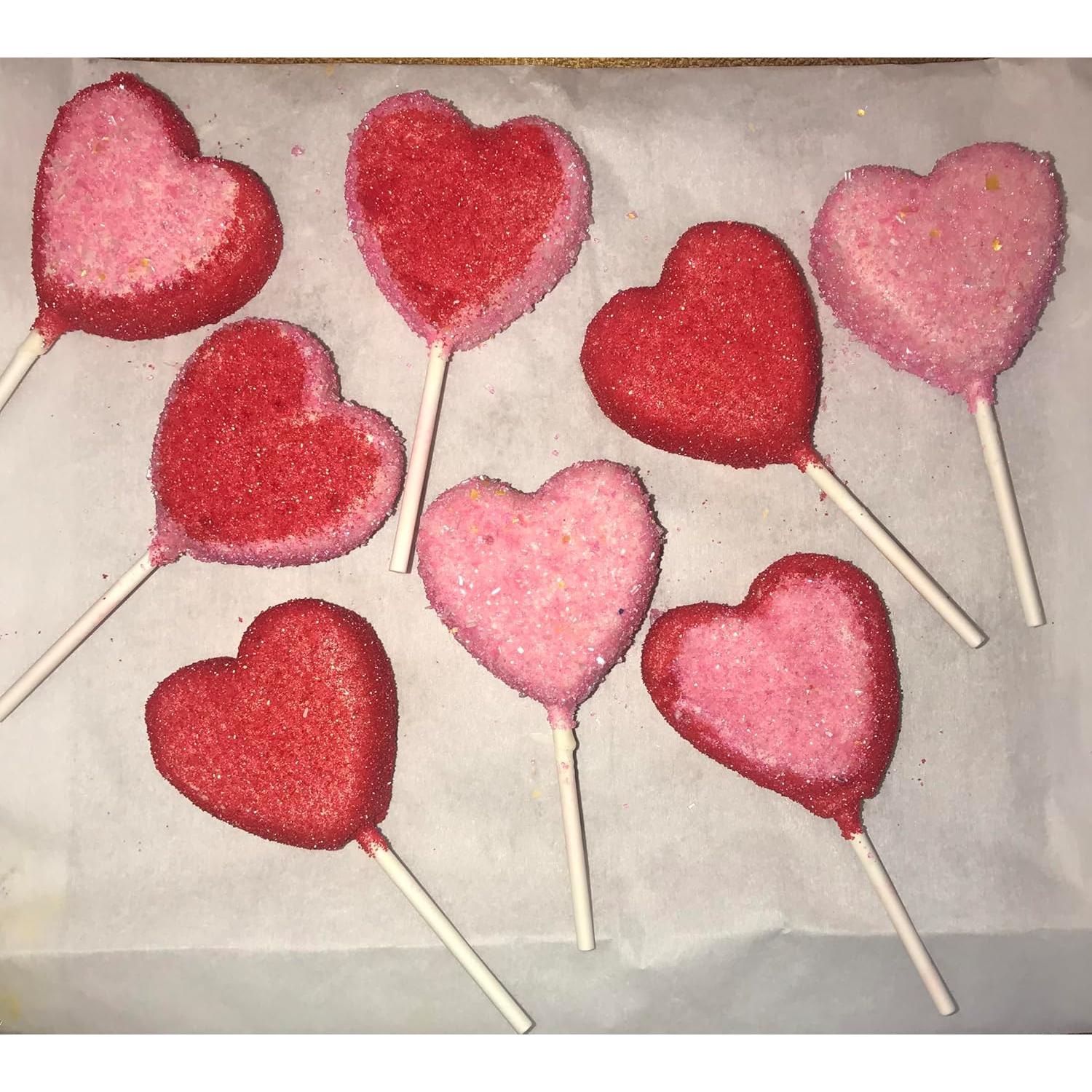 Moldes de Silicona Antiadherentes MarStore Corazón 10 Cavidades