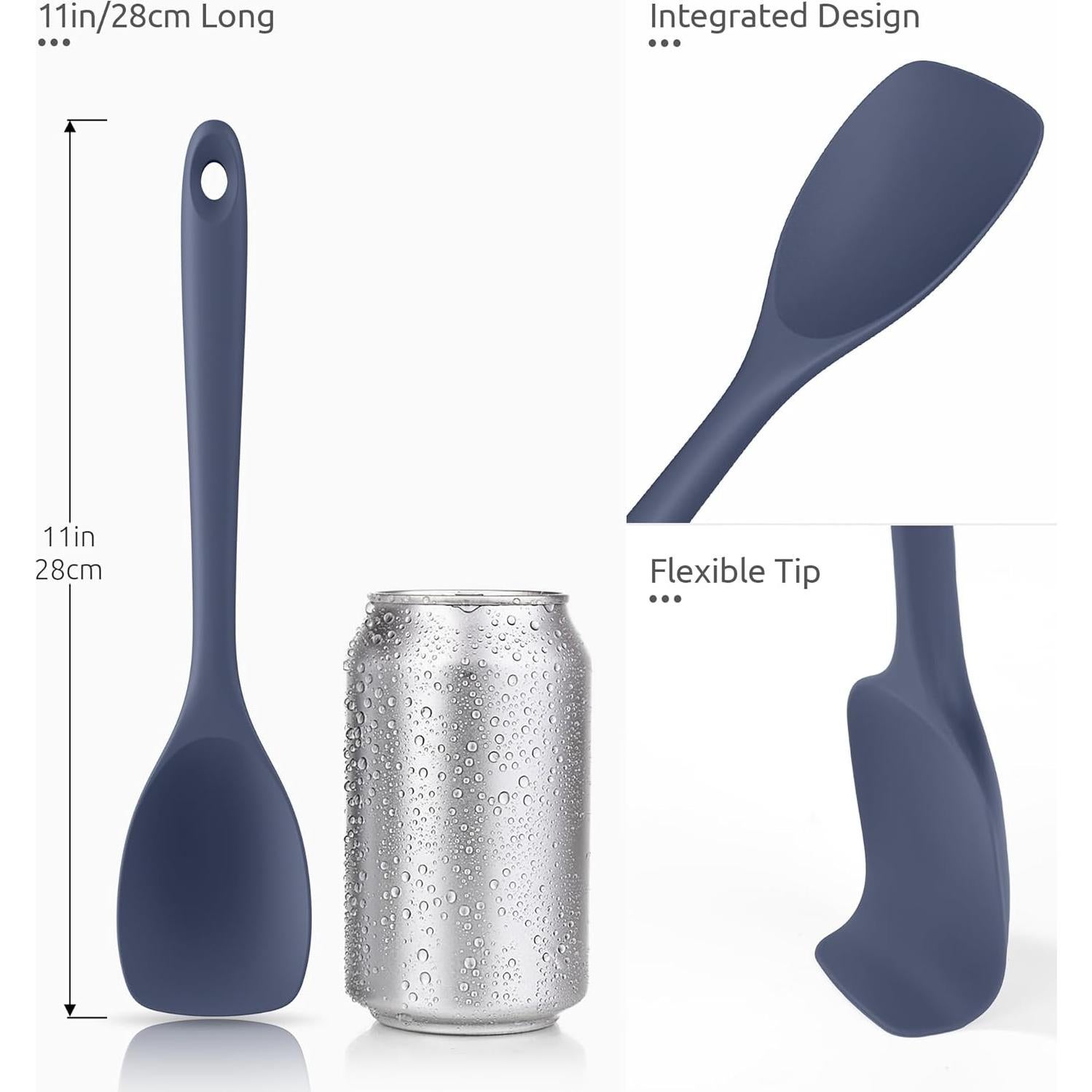 Espátula de Silicona U-Taste 27.94cm Resistente al Calor 315°C