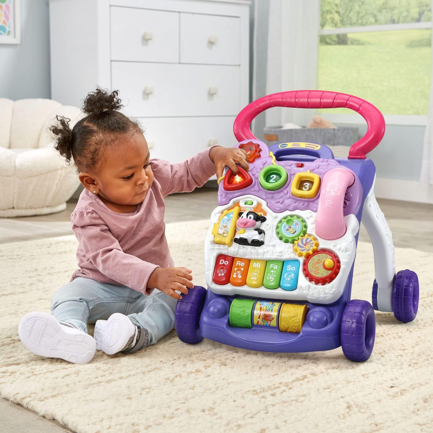 Andador de Aprendizaje VTech 80-077030 Lavanda para Bebés