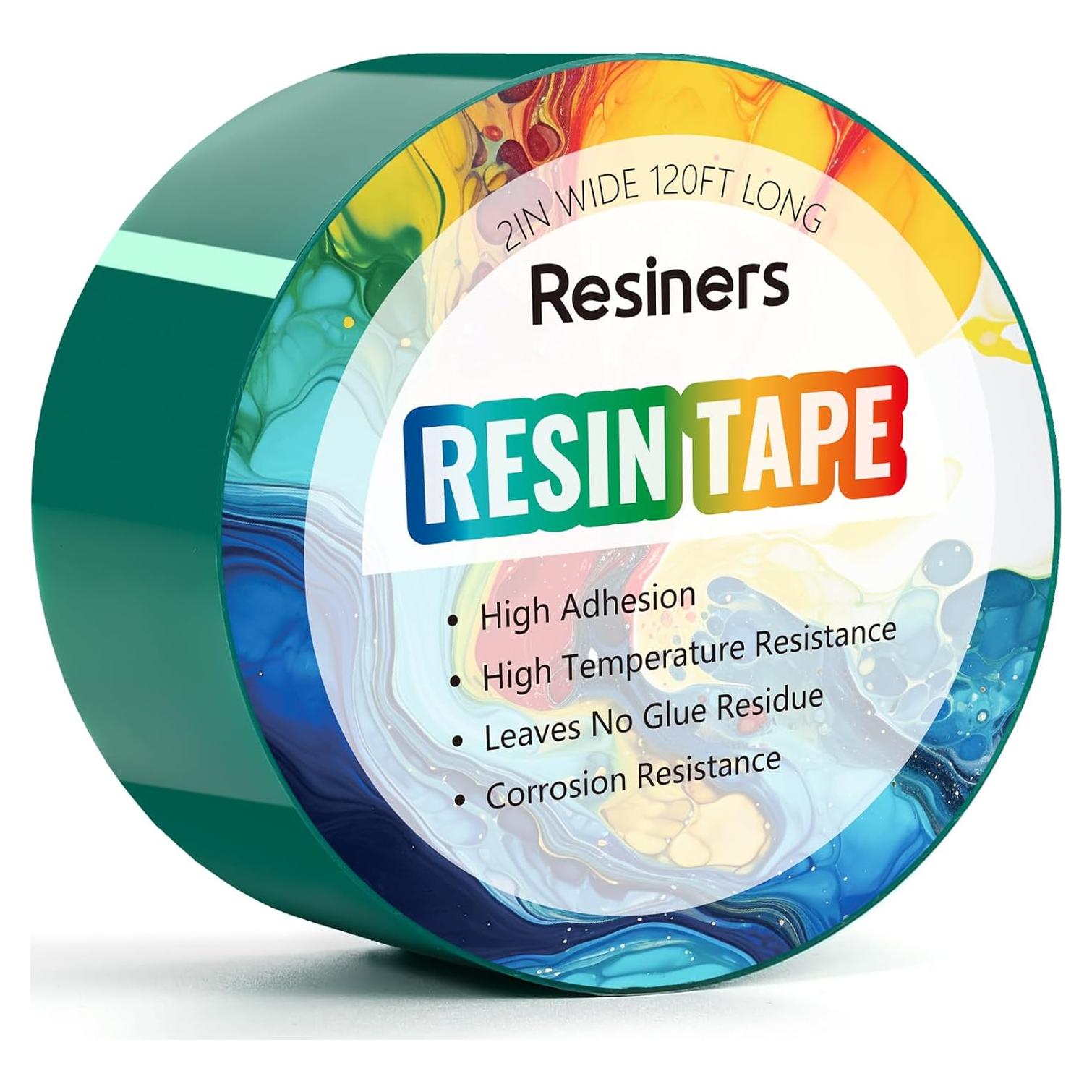 Cinta de Resina Epóxica Resiners 5CM x 36.58M Verde