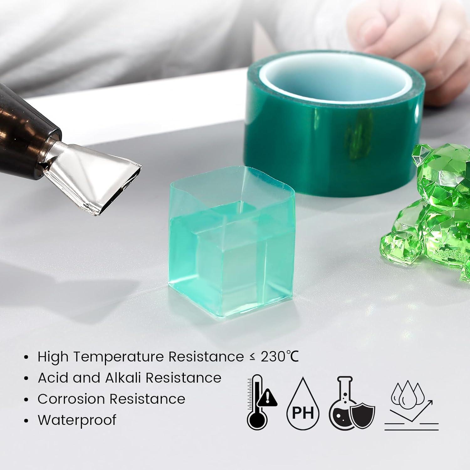 Cinta de Resina Epóxica Resiners 5CM x 36.58M Verde