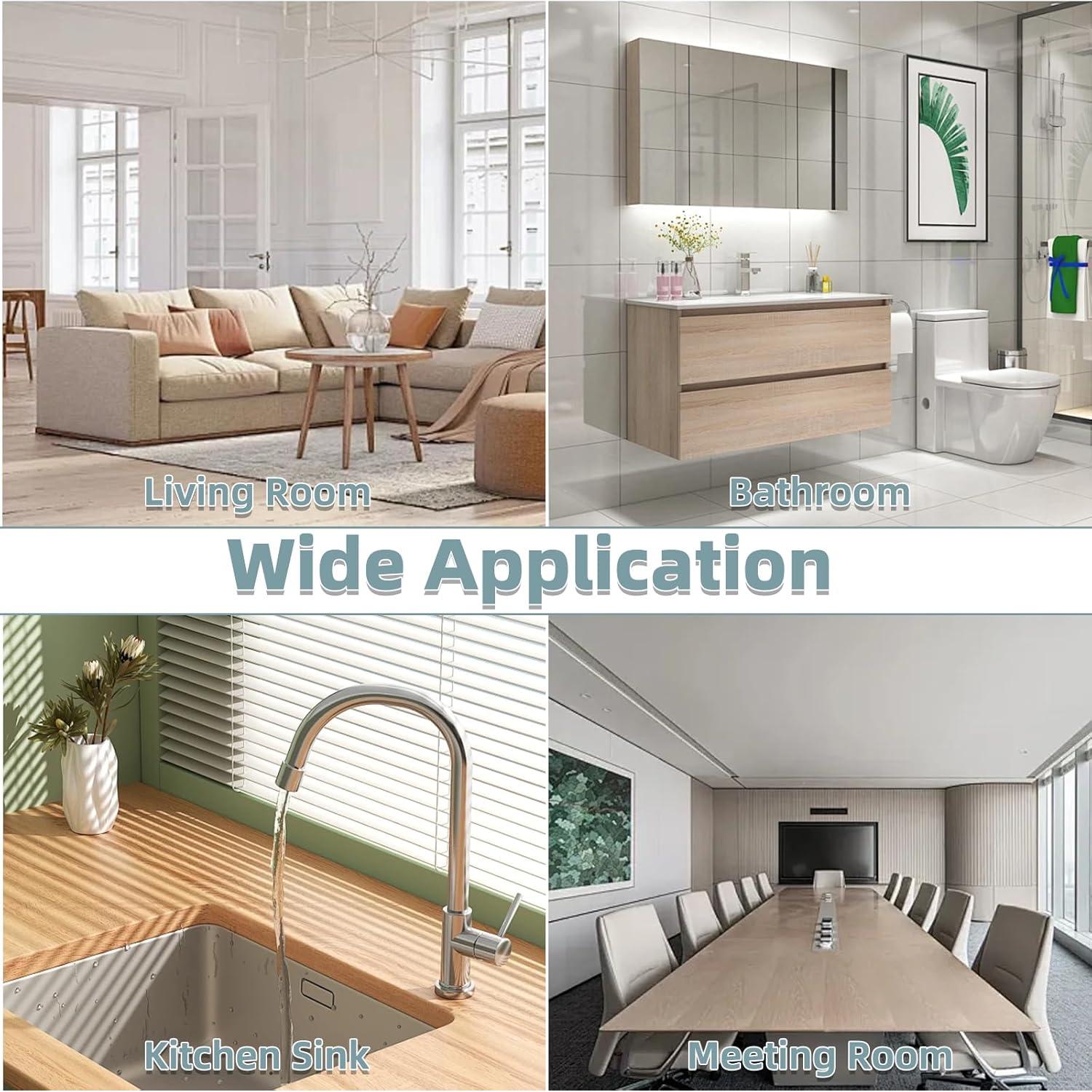 Moldura Flexible de Silicona Conwang 196 cm Autoadhesiva