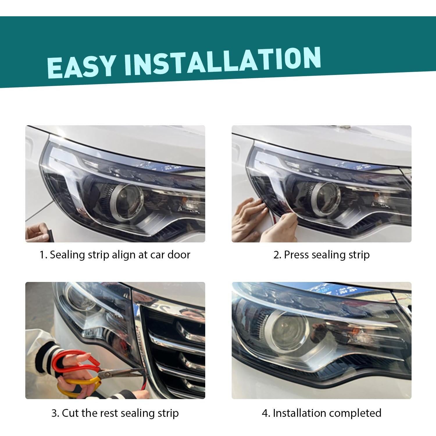 Tira Sello de Techo Protector MODIGT 4.88m Goma Universal