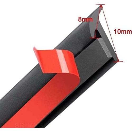 Tira de Sellado T-Shape LOVFASH 5M 10x8mm para Automóviles