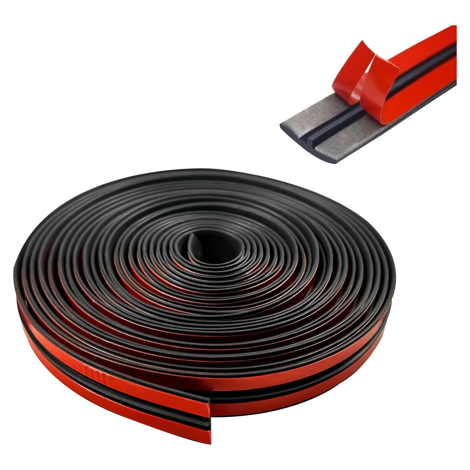 Sello de Goma VQM para Parabrisas 19mm x 6m - Impermeable