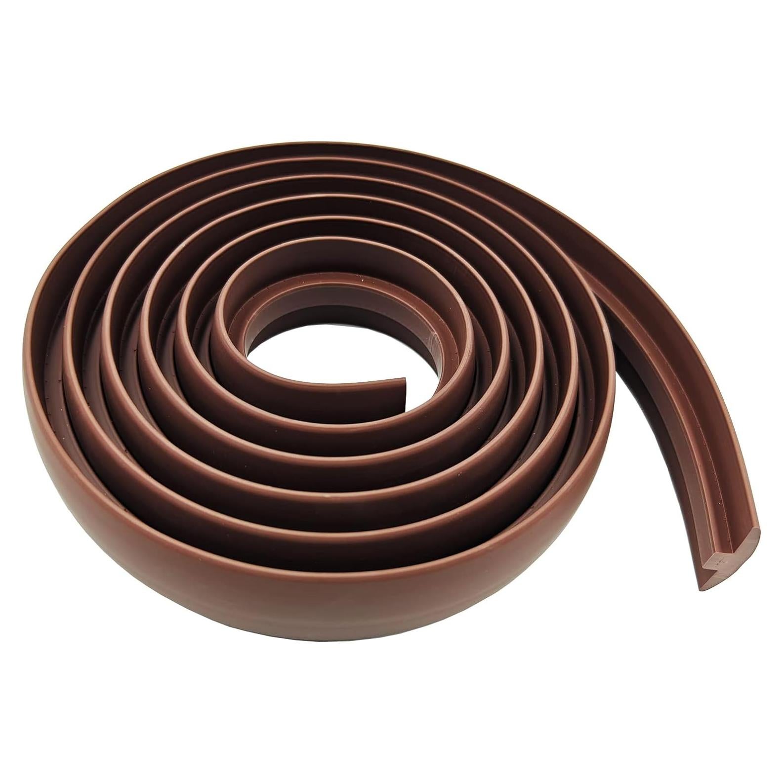 Tiras de transición T-Molding DAILISEN 300cm Marrón PVC