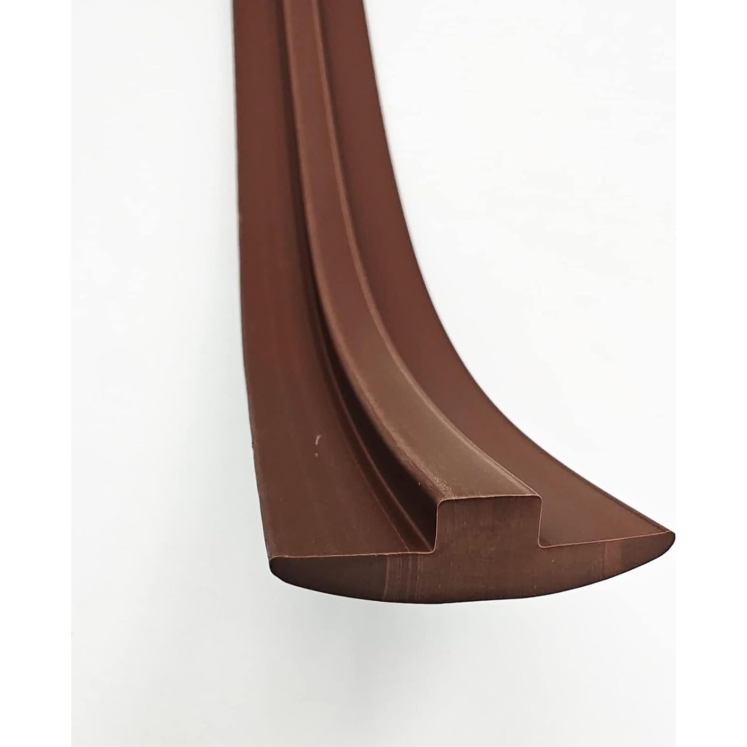 Tiras de transición T-Molding DAILISEN 300cm Marrón PVC