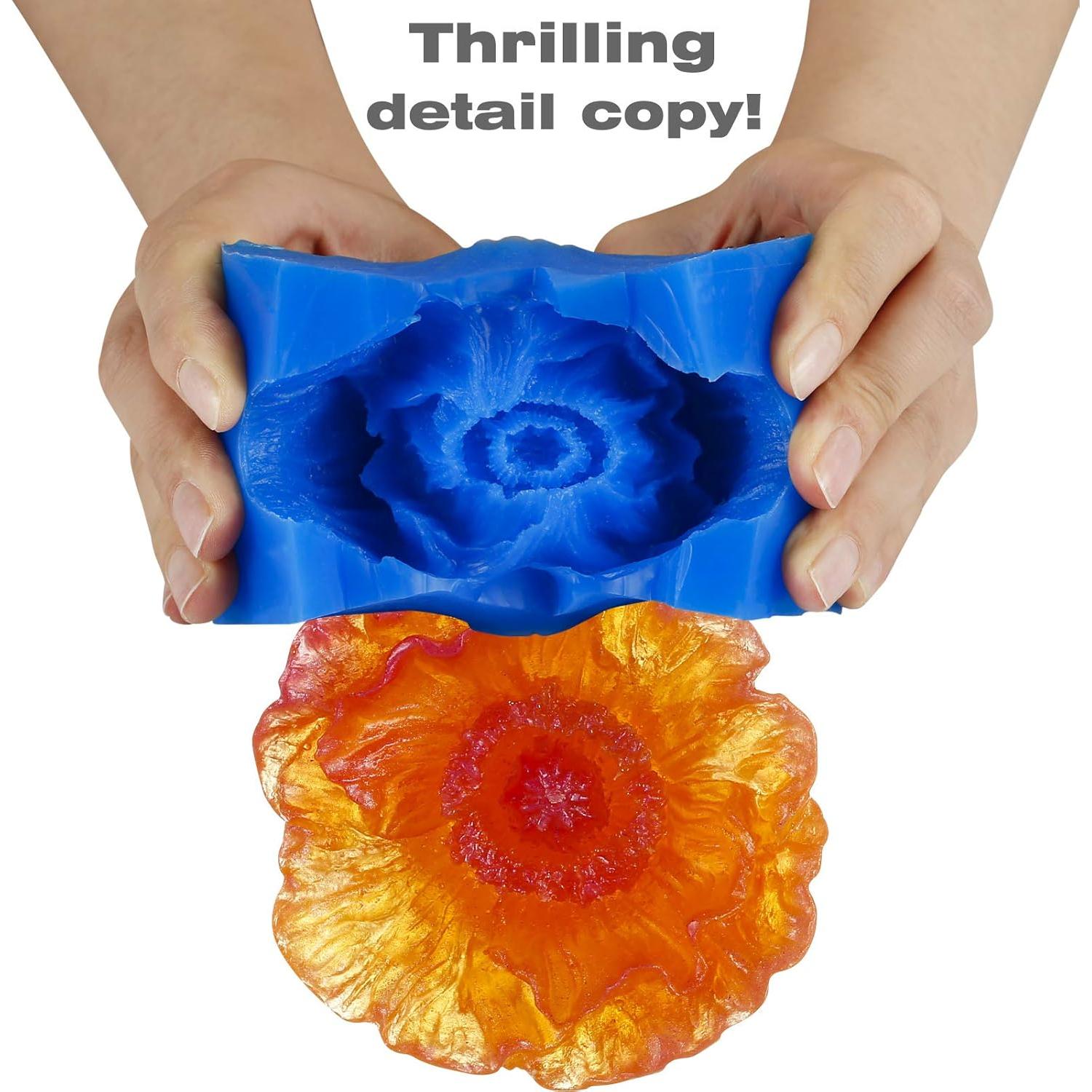 Kit de Moldes de Silicona BBDINO 30A 2 Galones Azul Zafiro