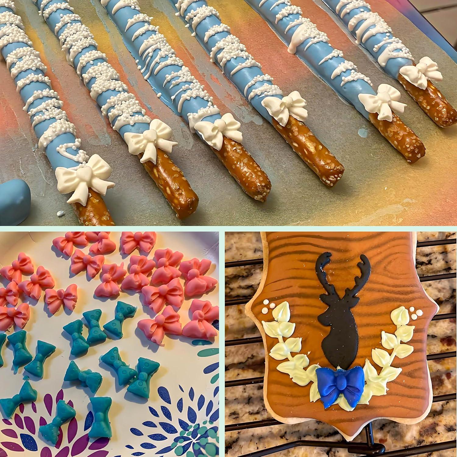 Molde de Silicona para Fondant YunKo Arco 8 cm Rosa