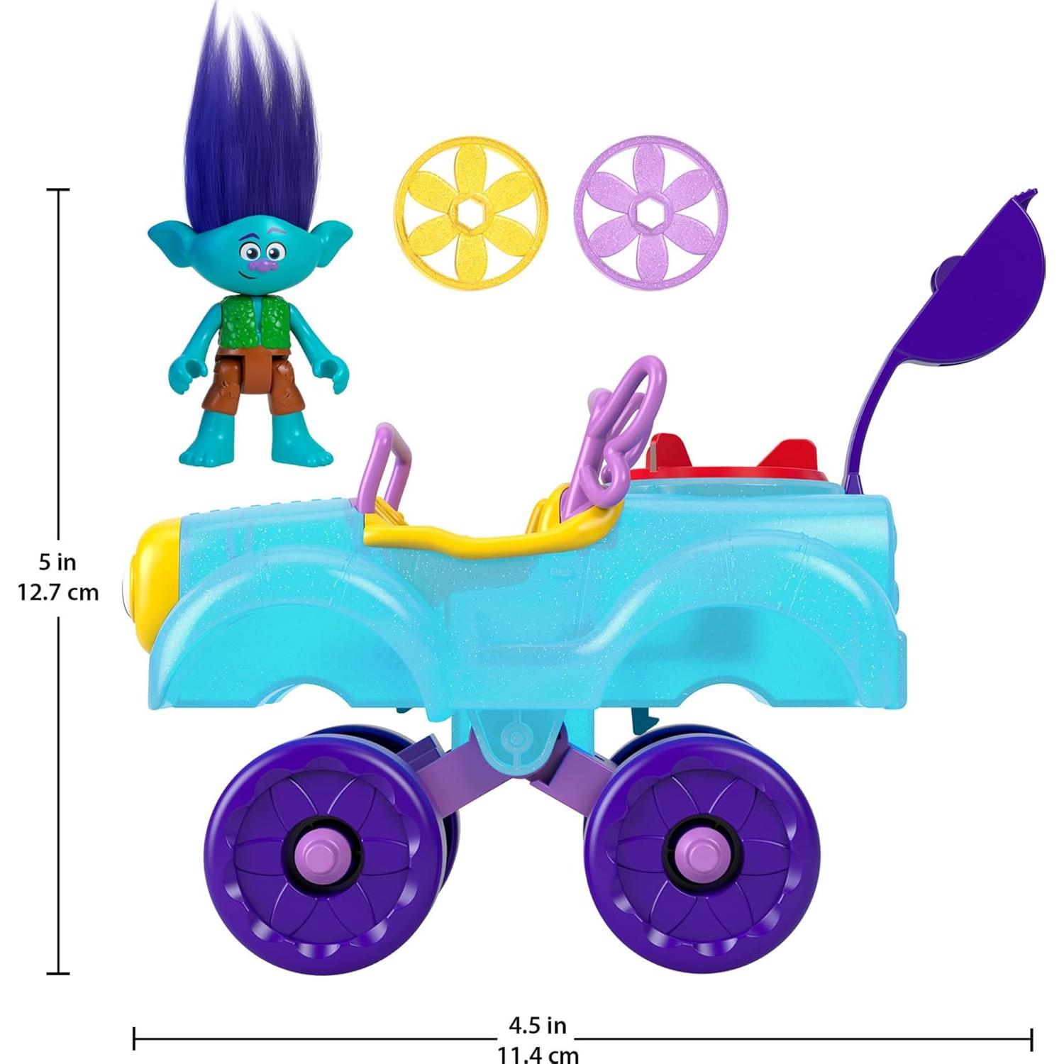 Fisher-Price Juguete Imaginext Carrito de Branch 11,4 cm