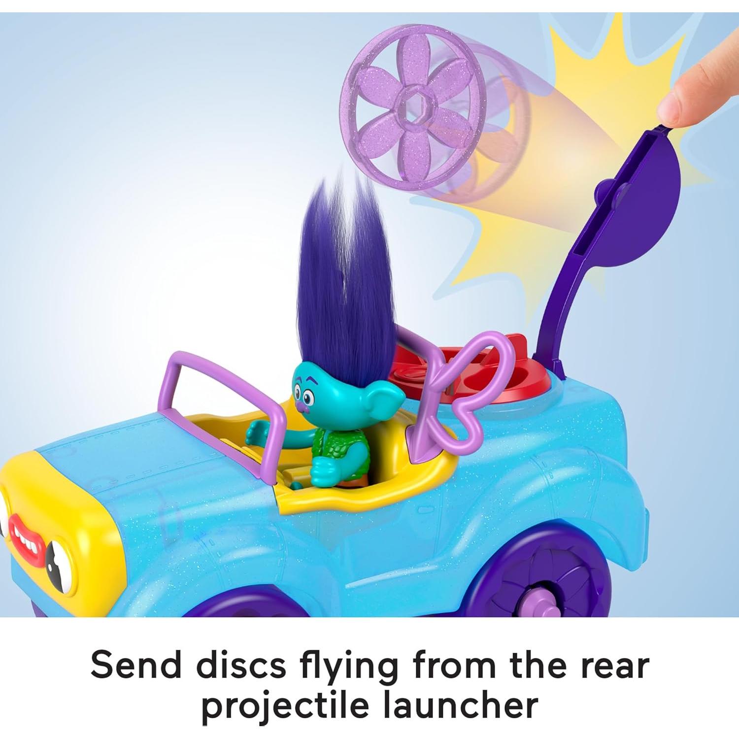 Fisher-Price Imaginext Carrito de Branch y Figura 3+ Años