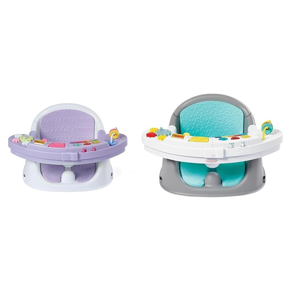 Asiento 3 en 1 Infantino Música y Luces - Bebés Lavanda