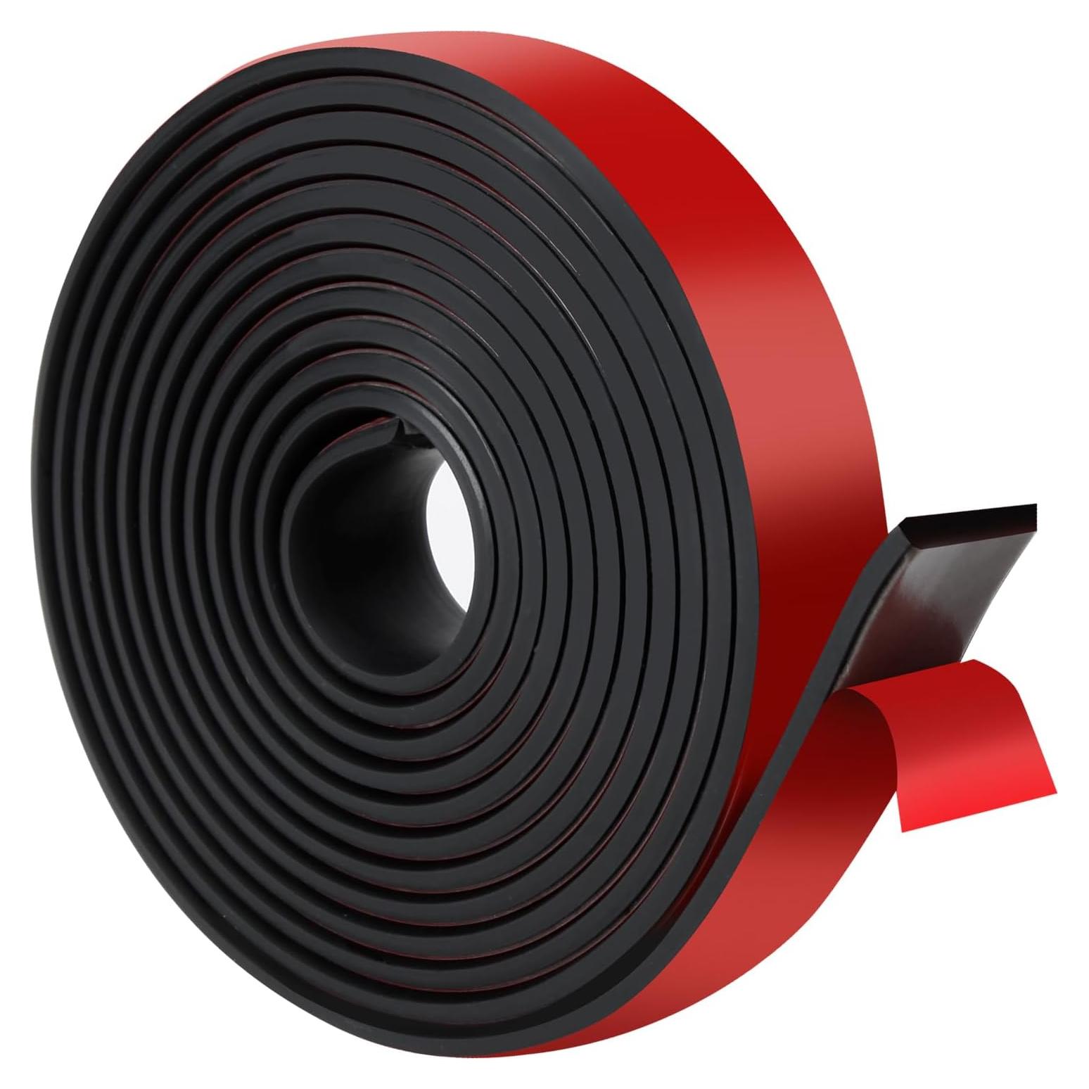 Tira de goma adhesiva MACGQ 3.05 m x 2.54 cm negra