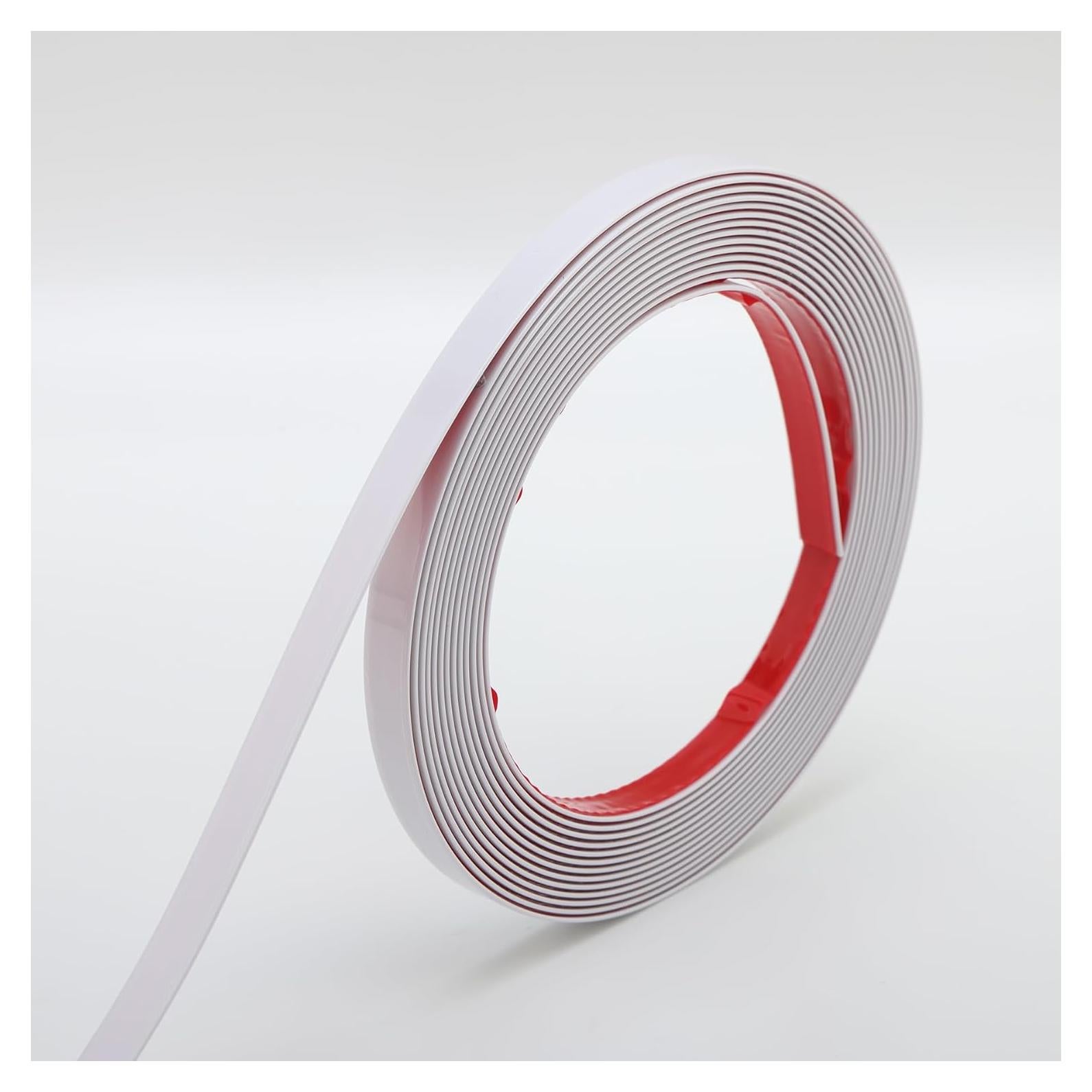 Moldura Autoadhesiva Trimold Blanca 5m x 6.6cm PVC Flexible