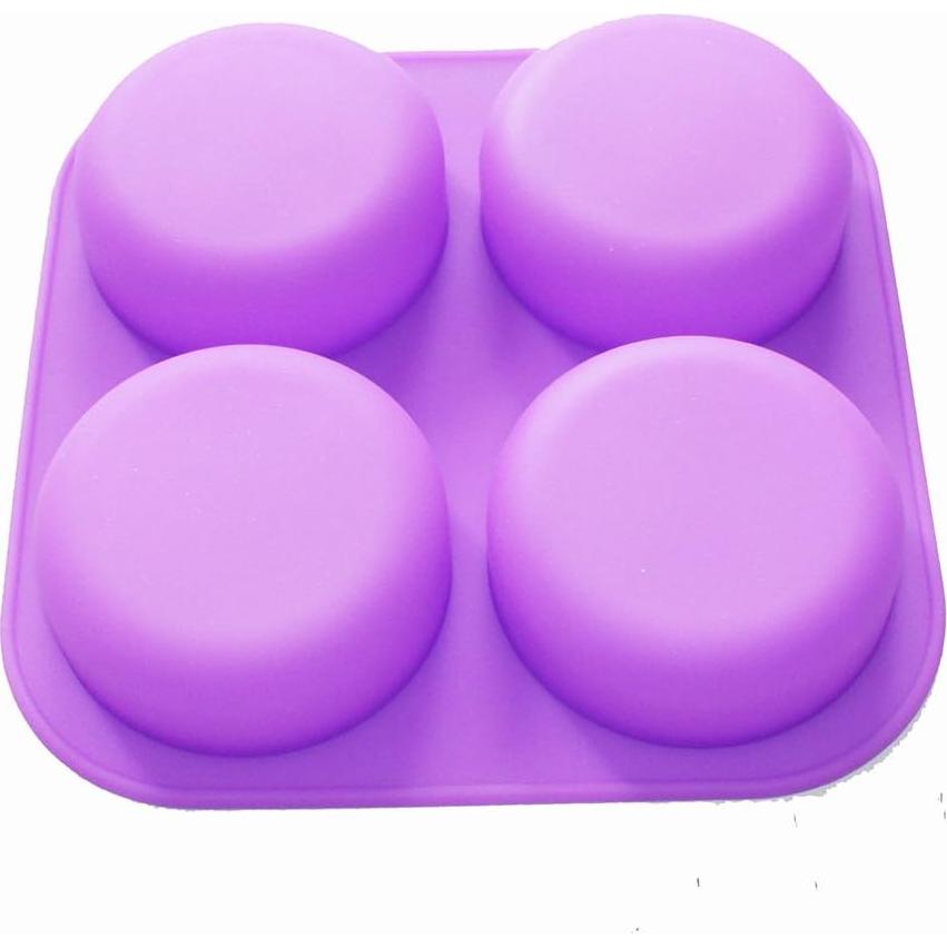 Molde de Jabón Redondo Silicona X-Haibei 6.35cm