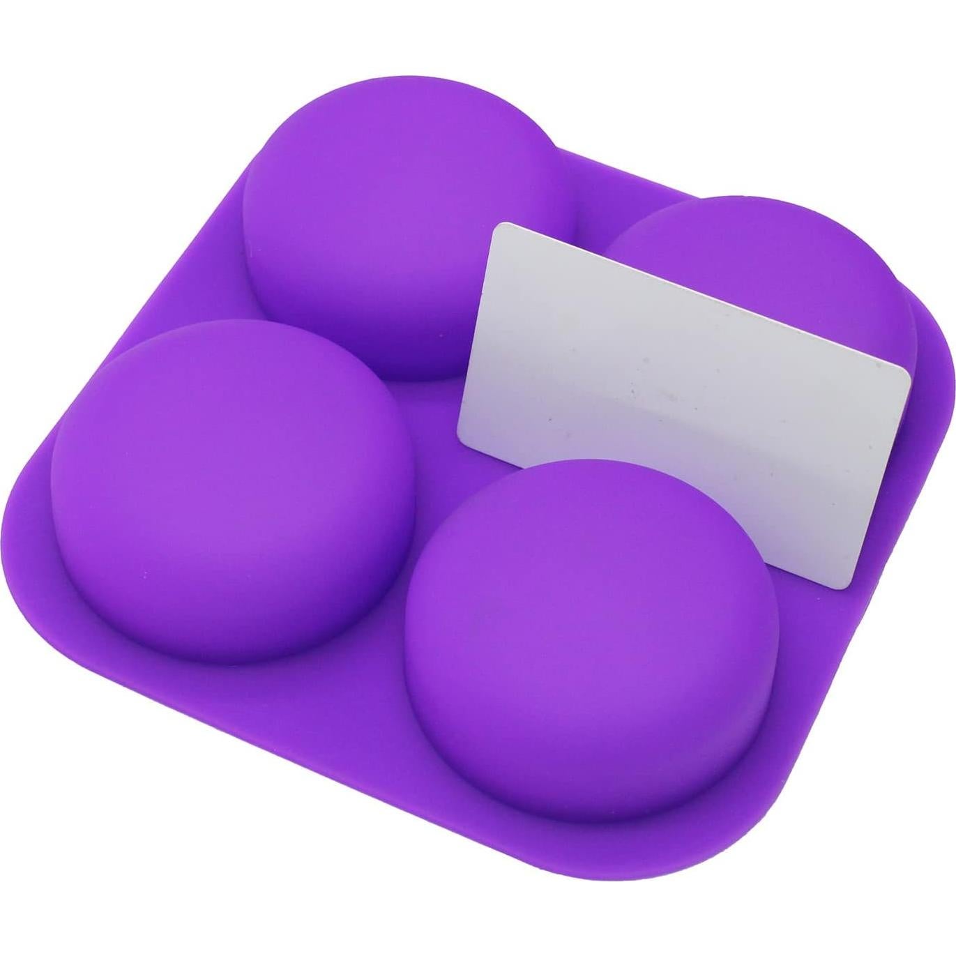 Molde de Jabón Redondo Silicona X-Haibei 6.35cm