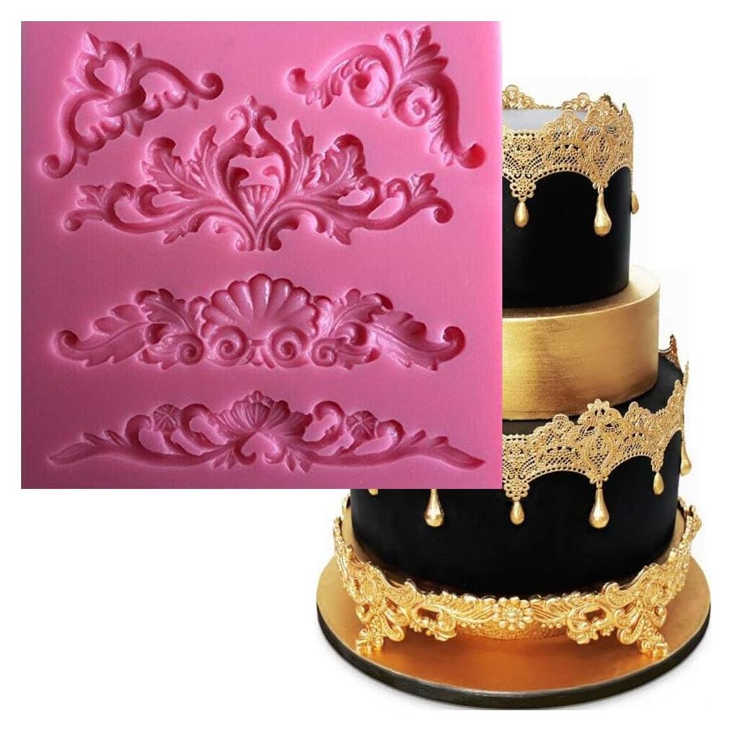 Molde de Silicona Anyana para Pasteles y Cupcakes 10.9x10.8cm