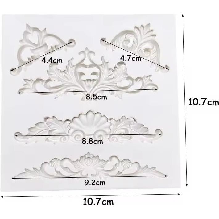 Molde de Silicona Anyana para Pasteles y Cupcakes 10.9x10.8cm
