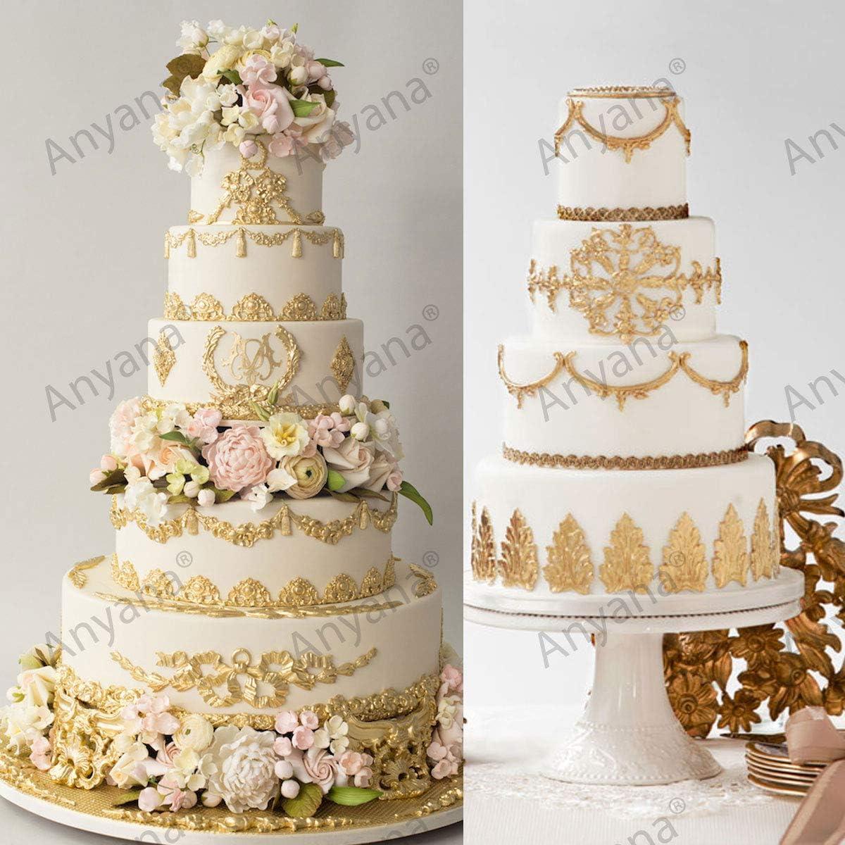 Molde de Silicona Anyana para Pasteles y Cupcakes 10.9x10.8cm