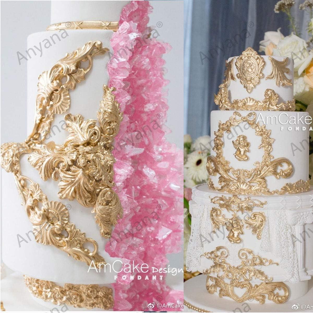 Molde de Silicona Anyana para Pasteles y Cupcakes 10.9x10.8cm