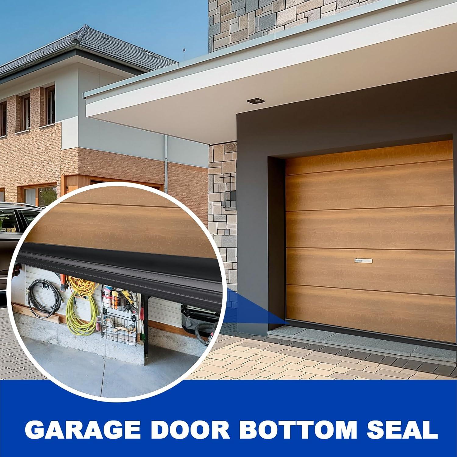 Kit de Sello de Puerta de Garaje DGSL 6.1m Goma Impermeable