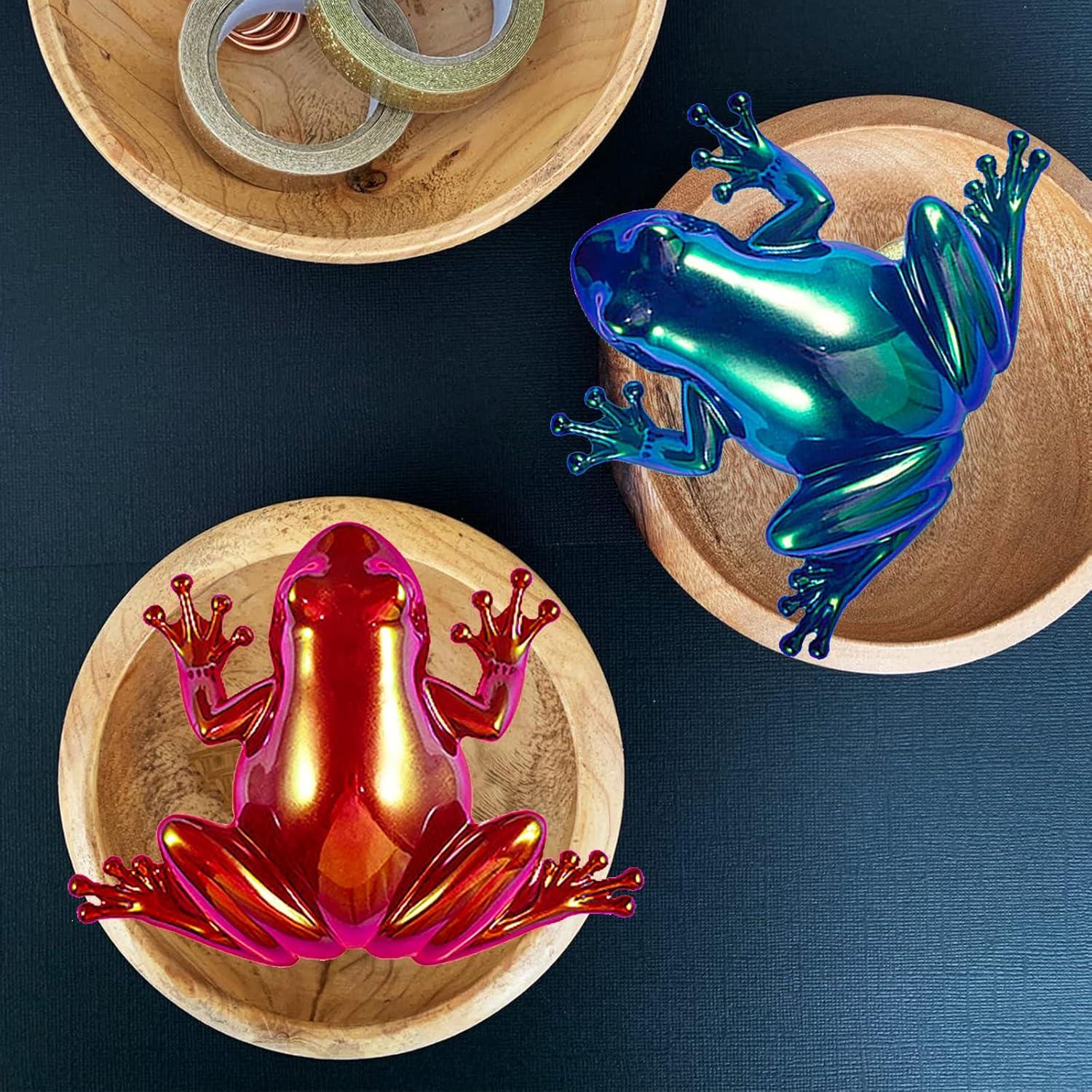 Moldes de Silicona de Rana 2Pcs Japleed para Resina DIY