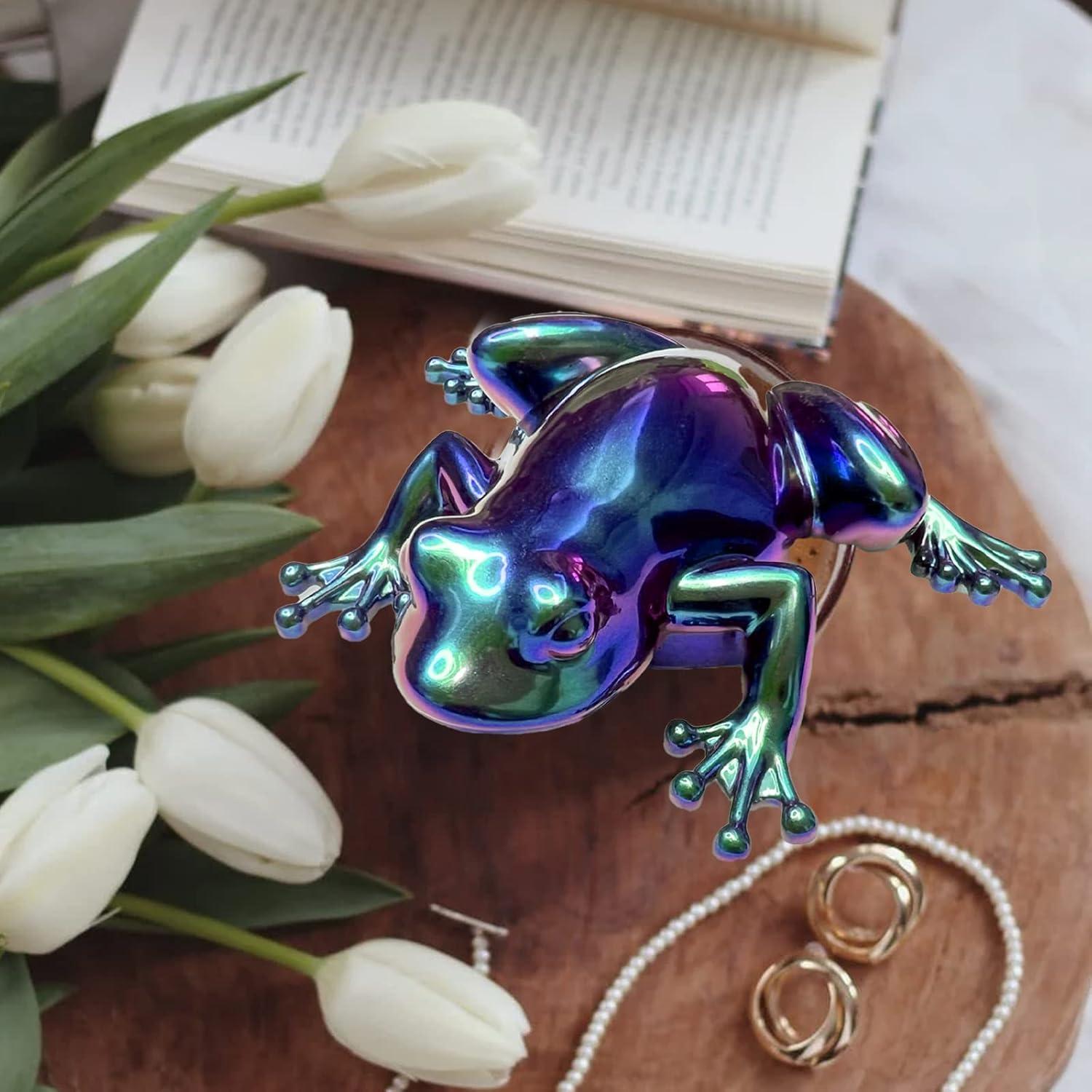 Moldes de Silicona de Rana 2Pcs Japleed para Resina DIY