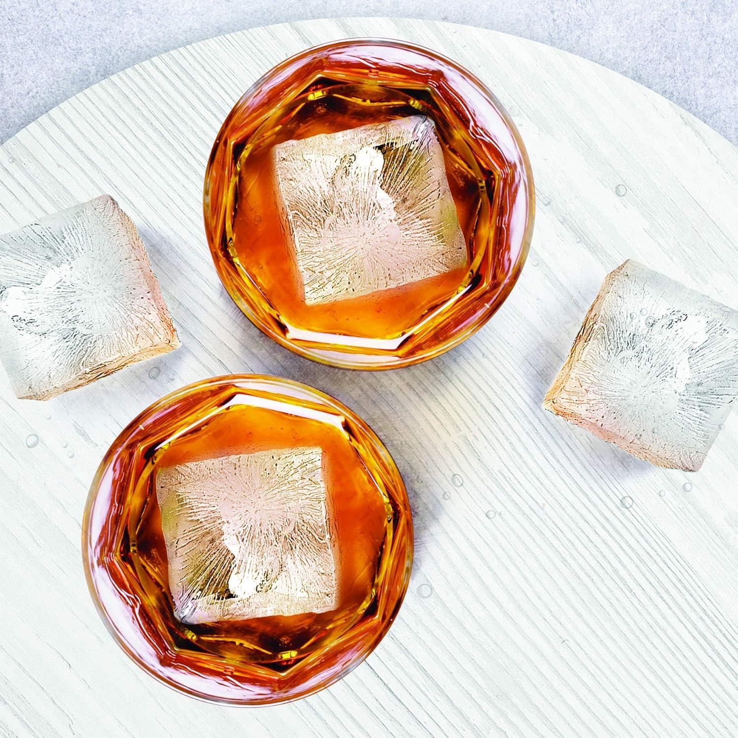 Bandeja de Hielo Tovolo King Cube Silicona 2 Piezas Carbón