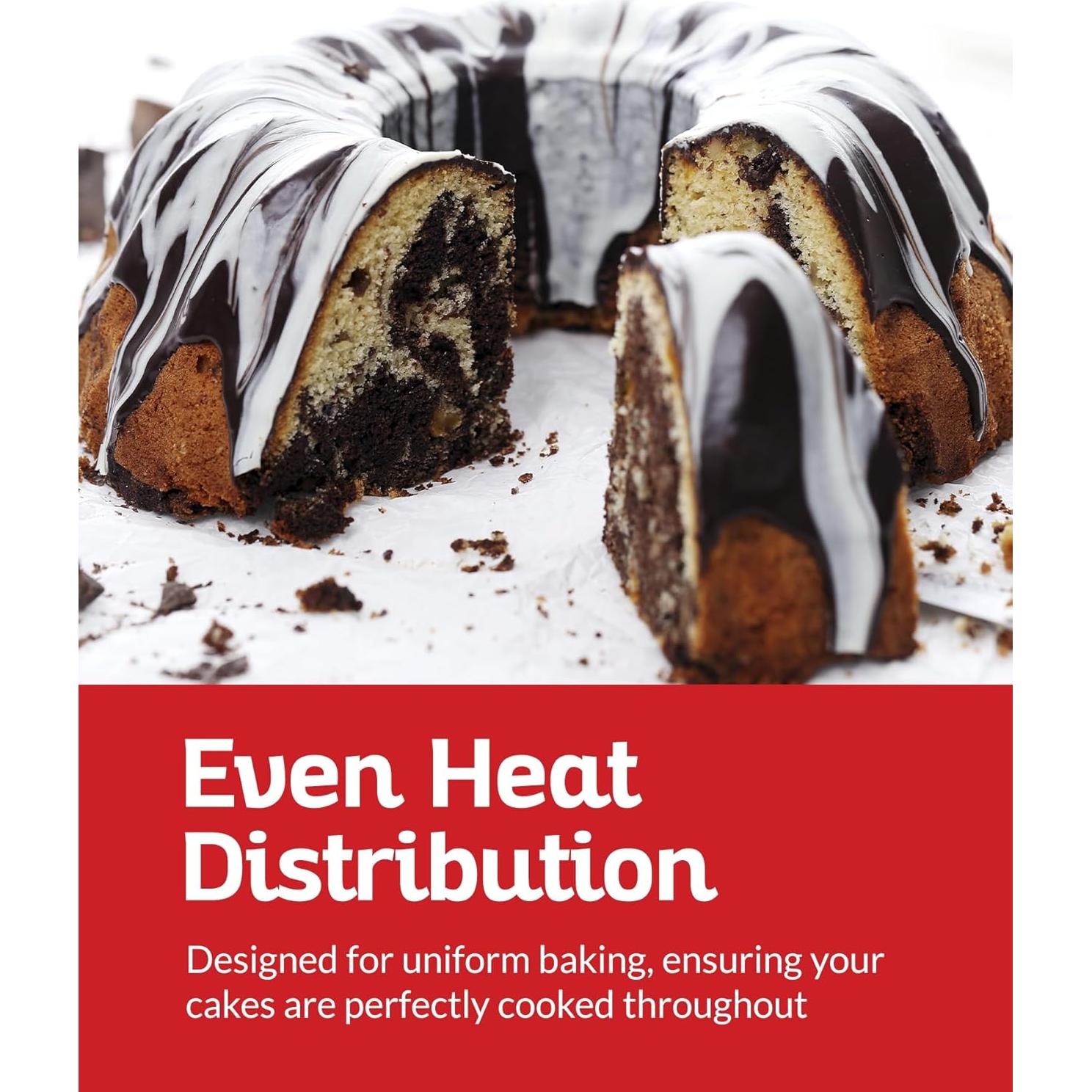 Molde para Pastel de Silicona Boxiki 9" Redondo Antiadhesivo