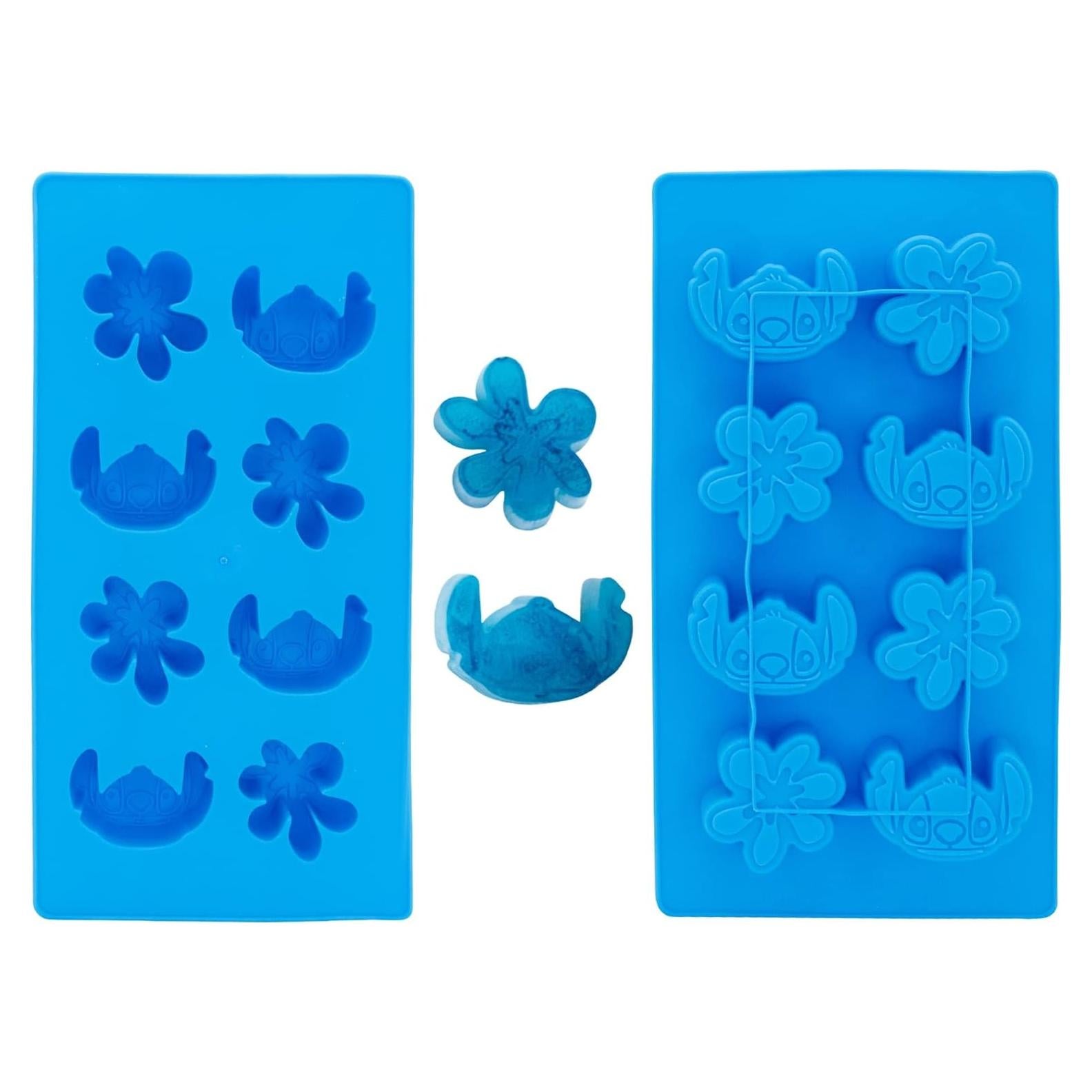 Bandeja de Hielo Silver Buffalo Lilo y Stitch Azul 8 Cubos