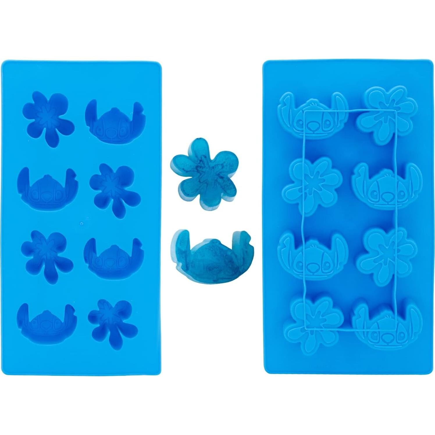 Bandeja de Hielo Silver Buffalo Lilo y Stitch Azul 8 Cubos