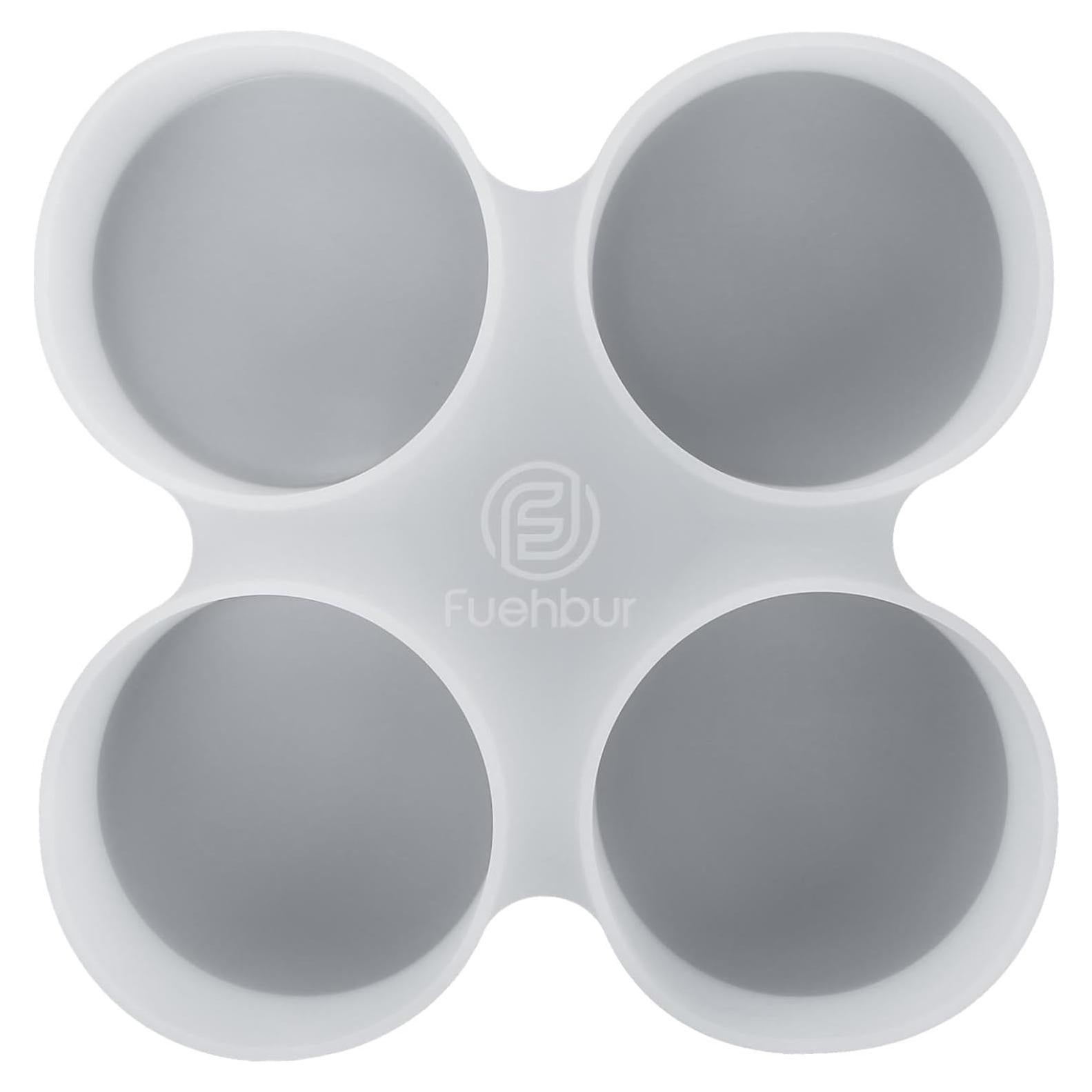 Molde de Silicona para Jabón y Resina Fuehbur 4 Cavidades