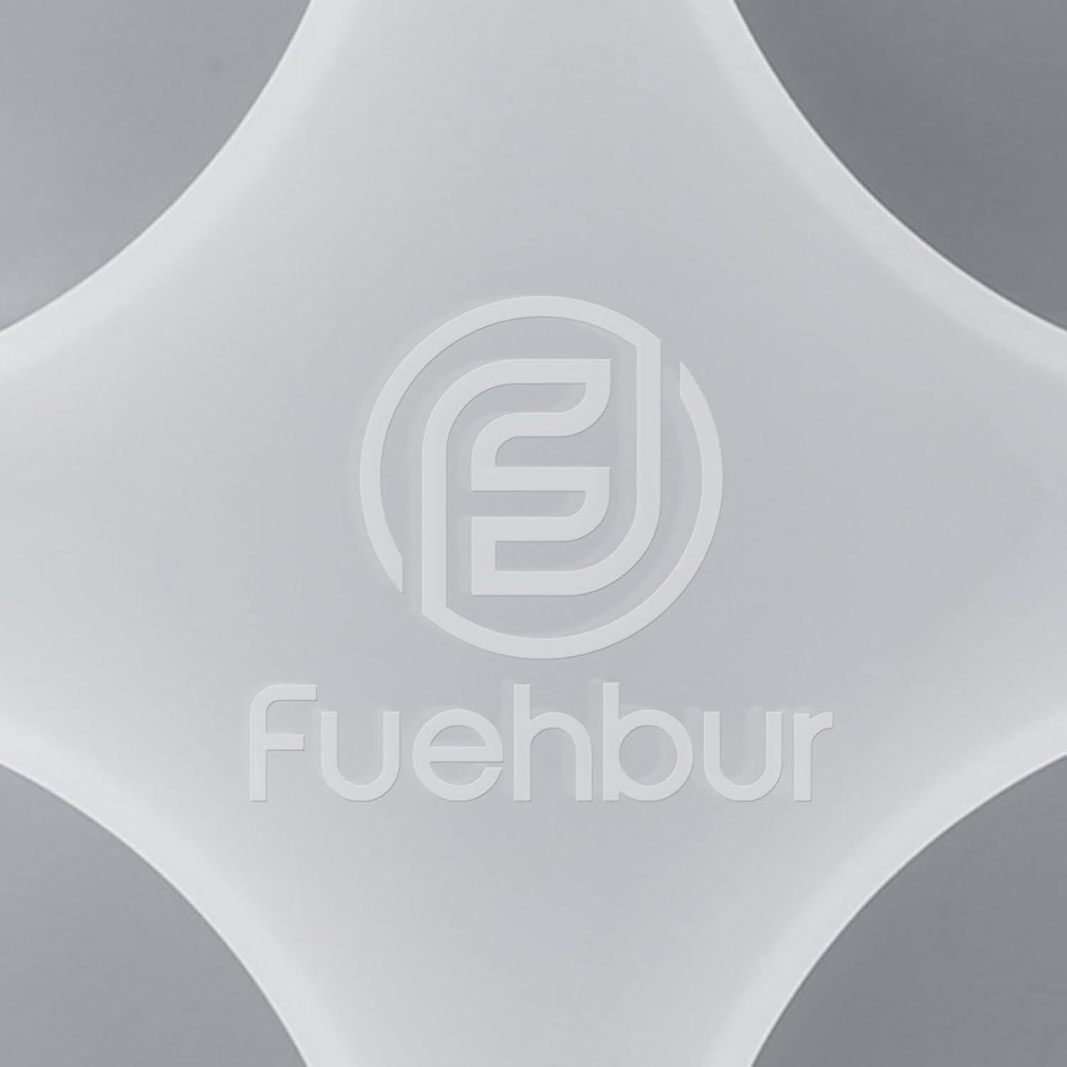 Molde de Silicona para Jabón y Resina Fuehbur 4 Cavidades