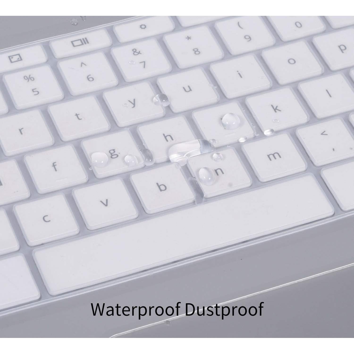 Cubierta de Teclado CaseBuy para HP Chromebook 14" Transparente