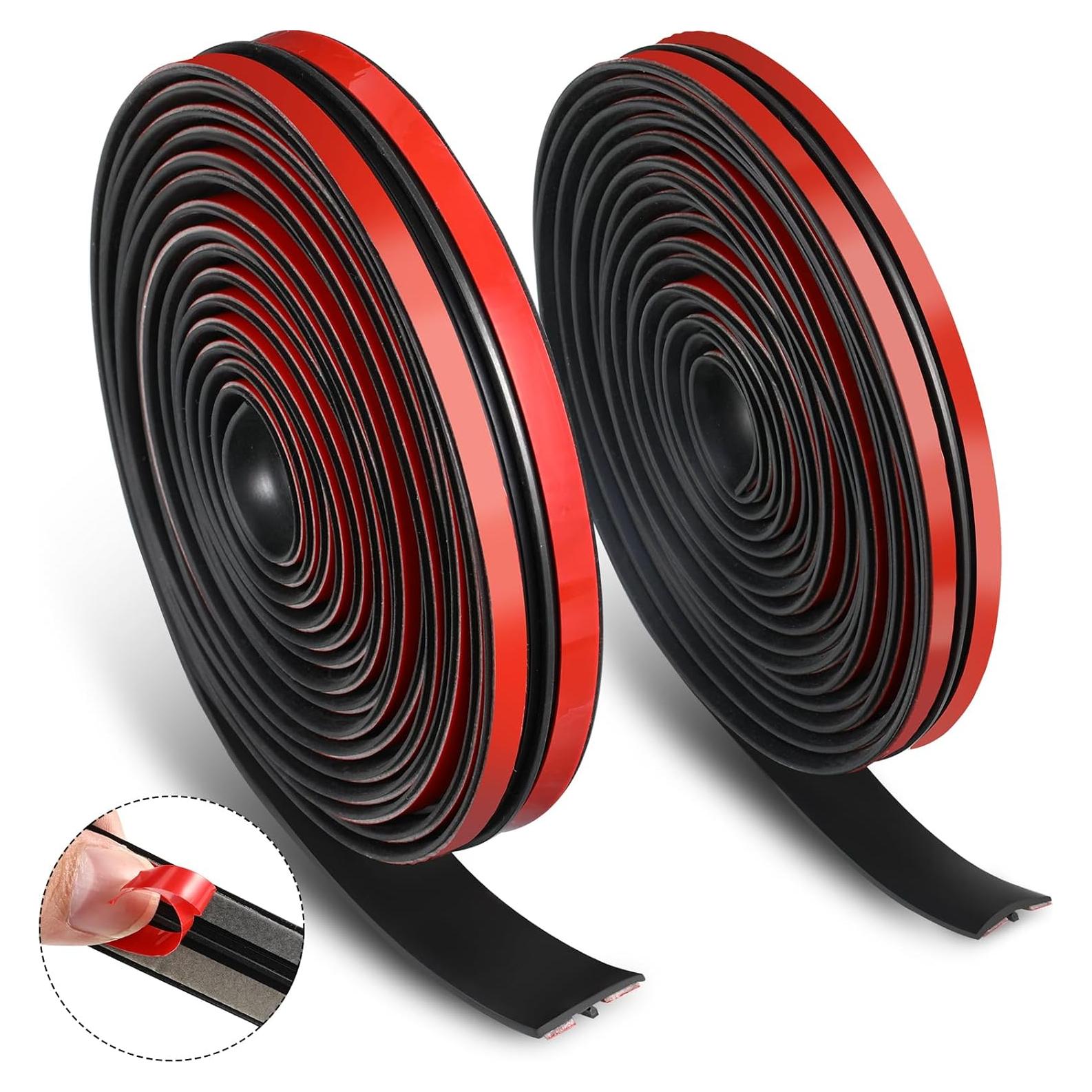 Tira de Sellado de Goma Frienda 6.7m para Parabrisas de Coche