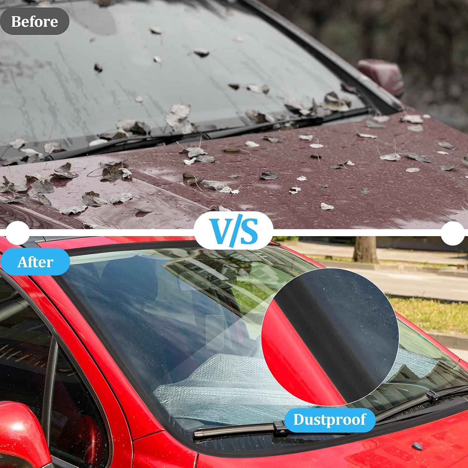 Tira de Sellado de Goma Frienda 6.7m para Parabrisas de Coche