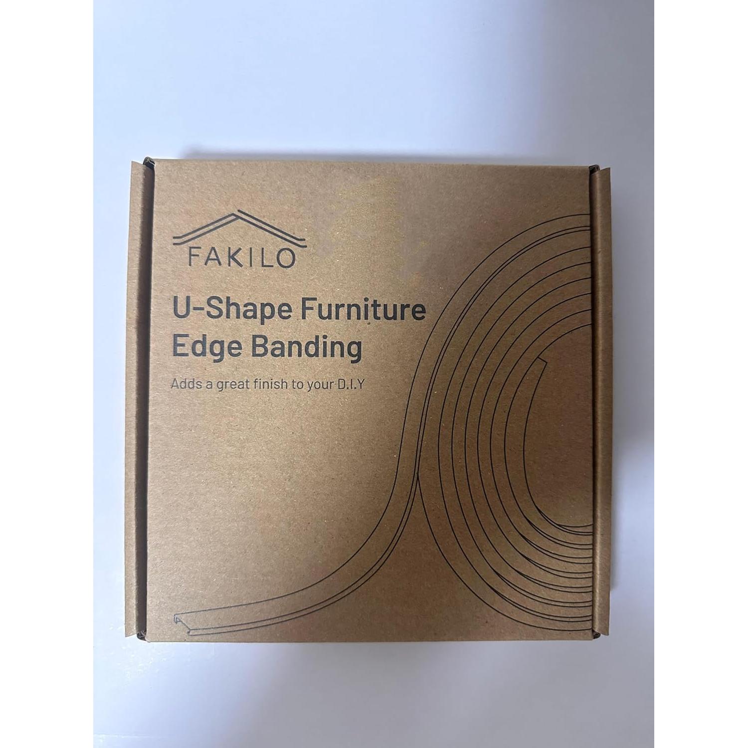 Banda de Bisel Autoadhesiva FAKILO 5m x 20mm Negro TPE