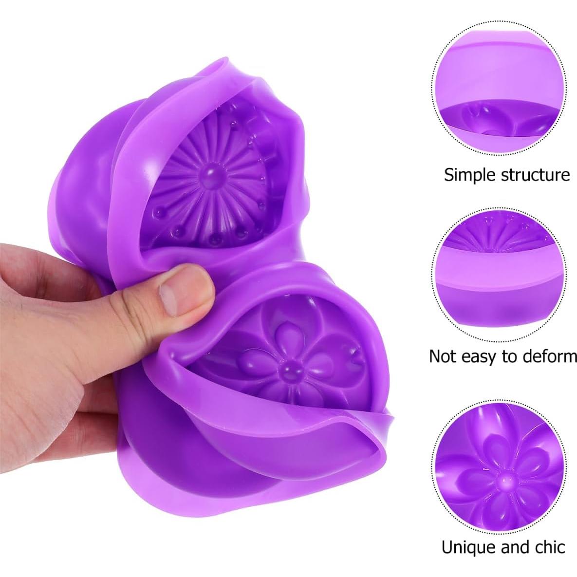 Molde de Silicona para Pasteles de Flores PRETYZOOM 16.6cm