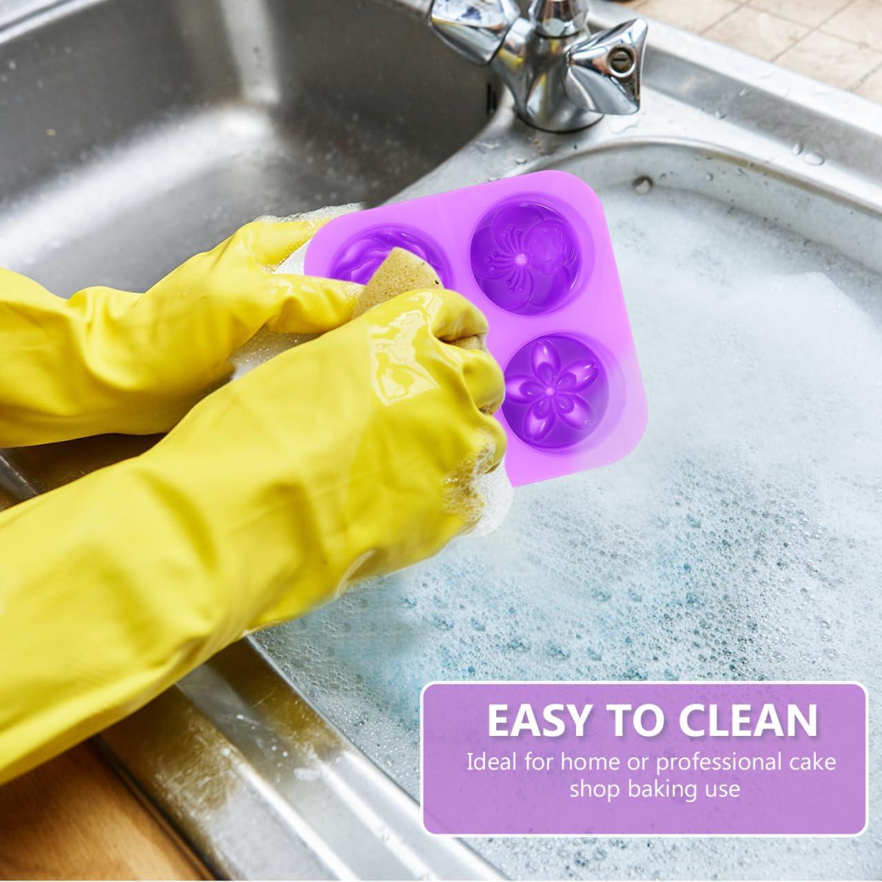 Molde de Silicona para Pasteles de Flores PRETYZOOM 16.6cm