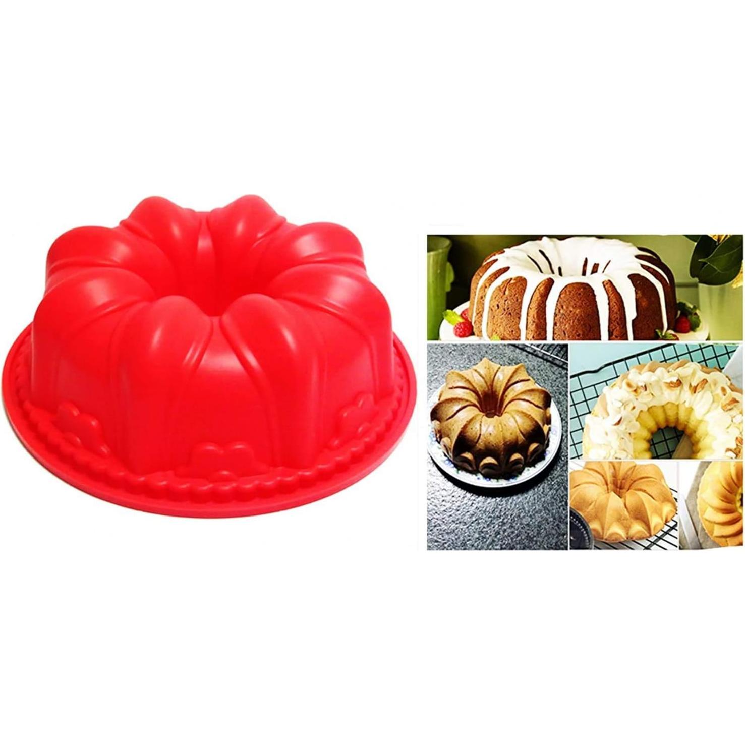 Molde de Silicona FantasyDay Flor de Lirio 24.5 cm Antiadh.