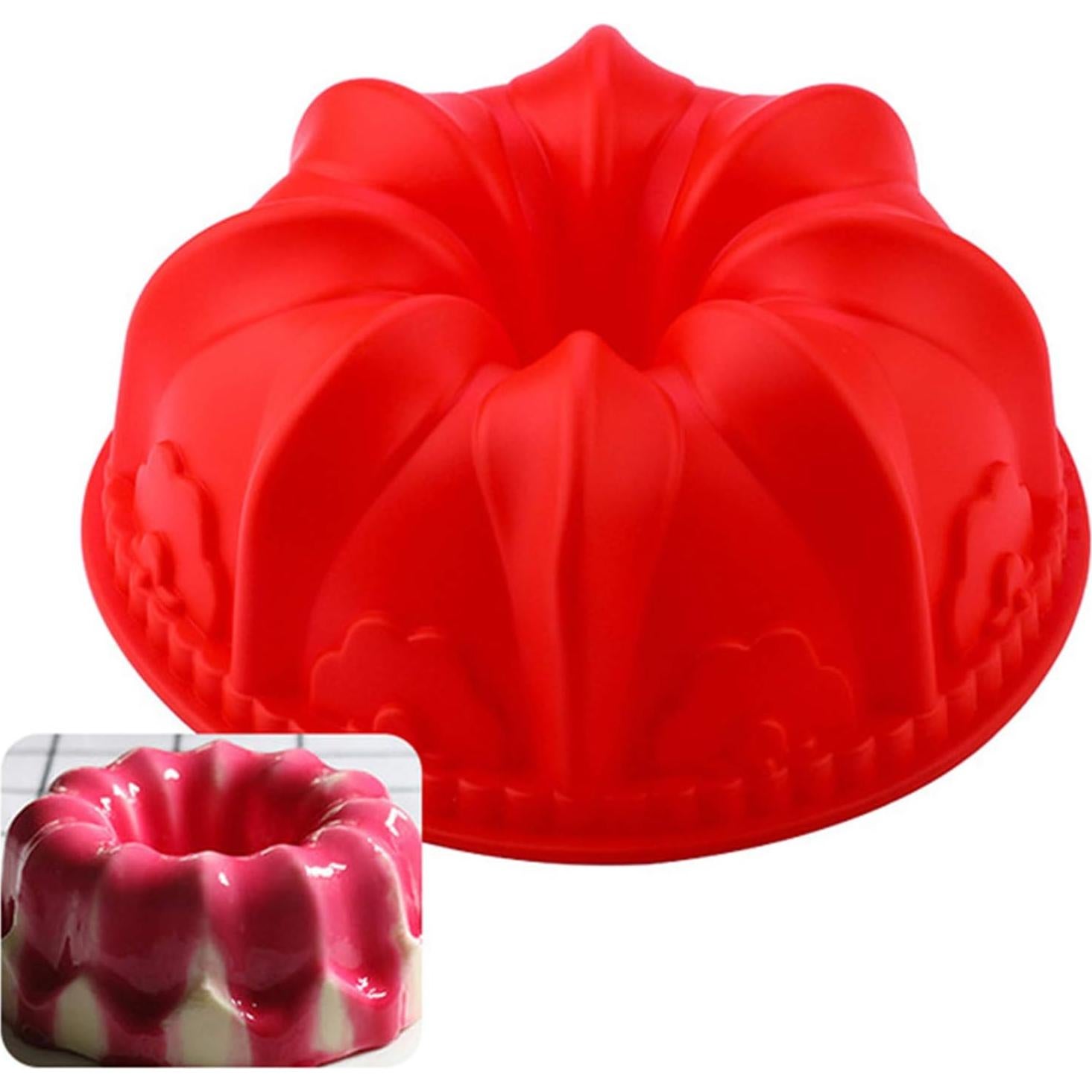 Molde de Silicona FantasyDay Flor de Lirio 24.5 cm Antiadh.