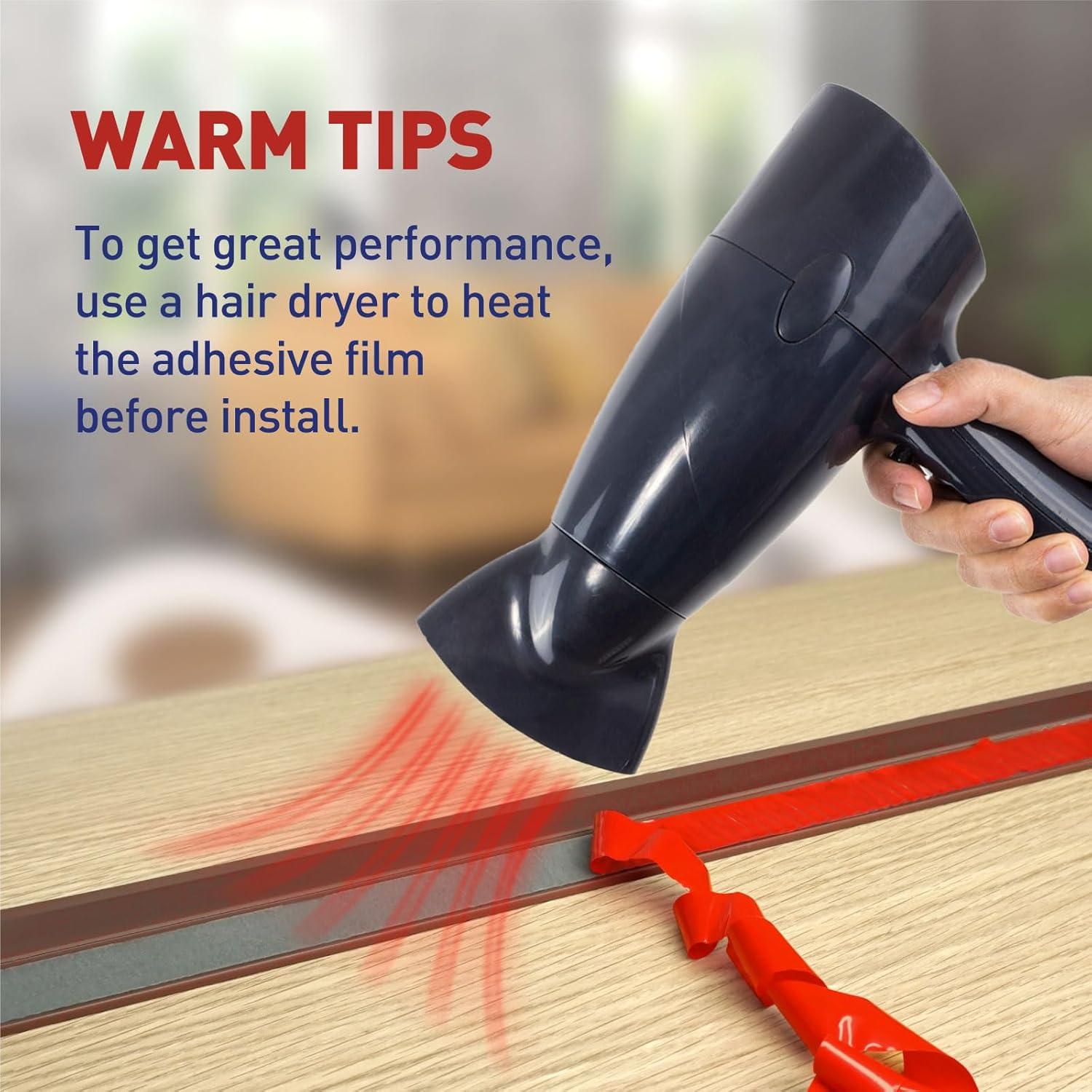 Sello de Puerta de Garaje FOSLUOC 10.5m Marrón Universal