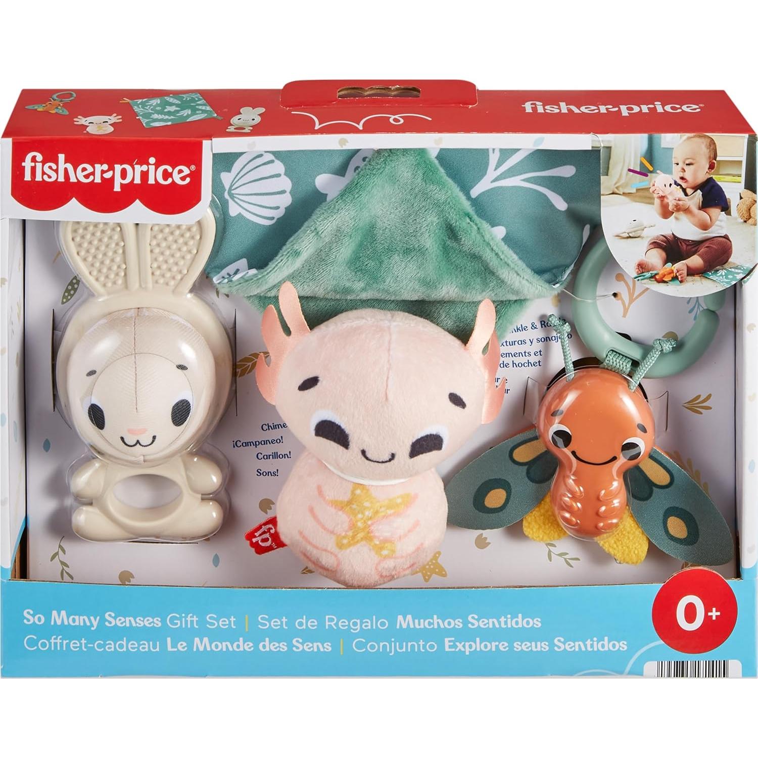 Conjunto de Juguetes Fisher-Price So Many Senses 4 Piezas