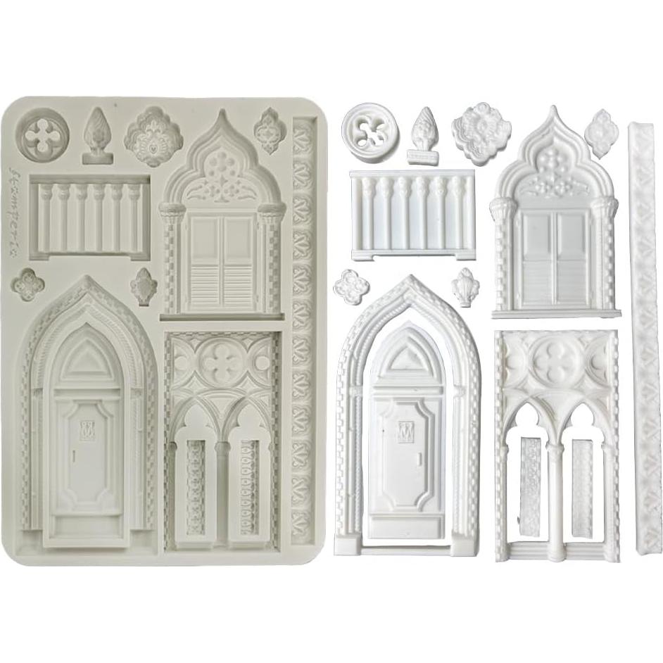 Molde de Silicona A5 Stamperia para Scrapbooking y Manualidades