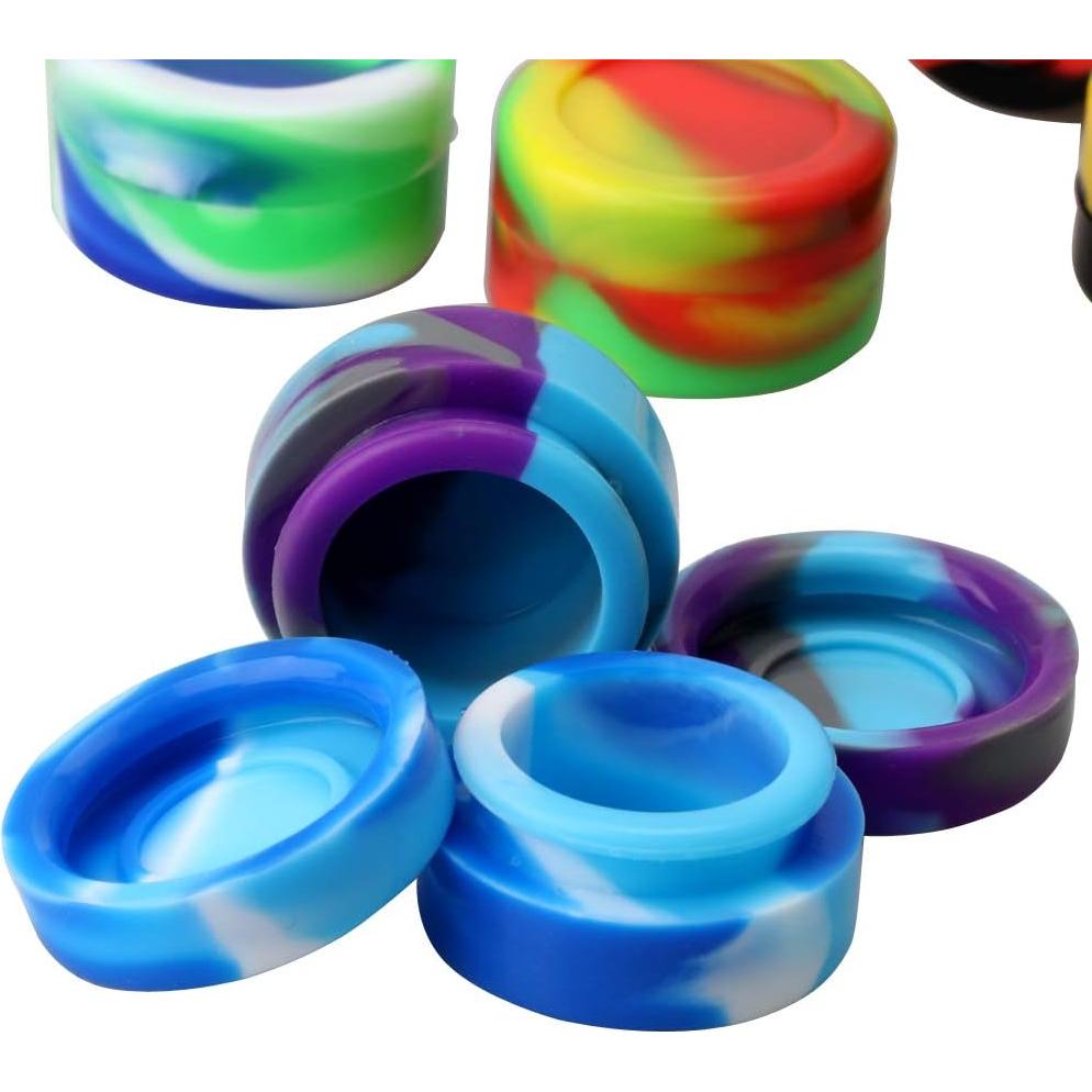 Contenedores de Silicona XIFEI 5ml - 10 Piezas Multiuso