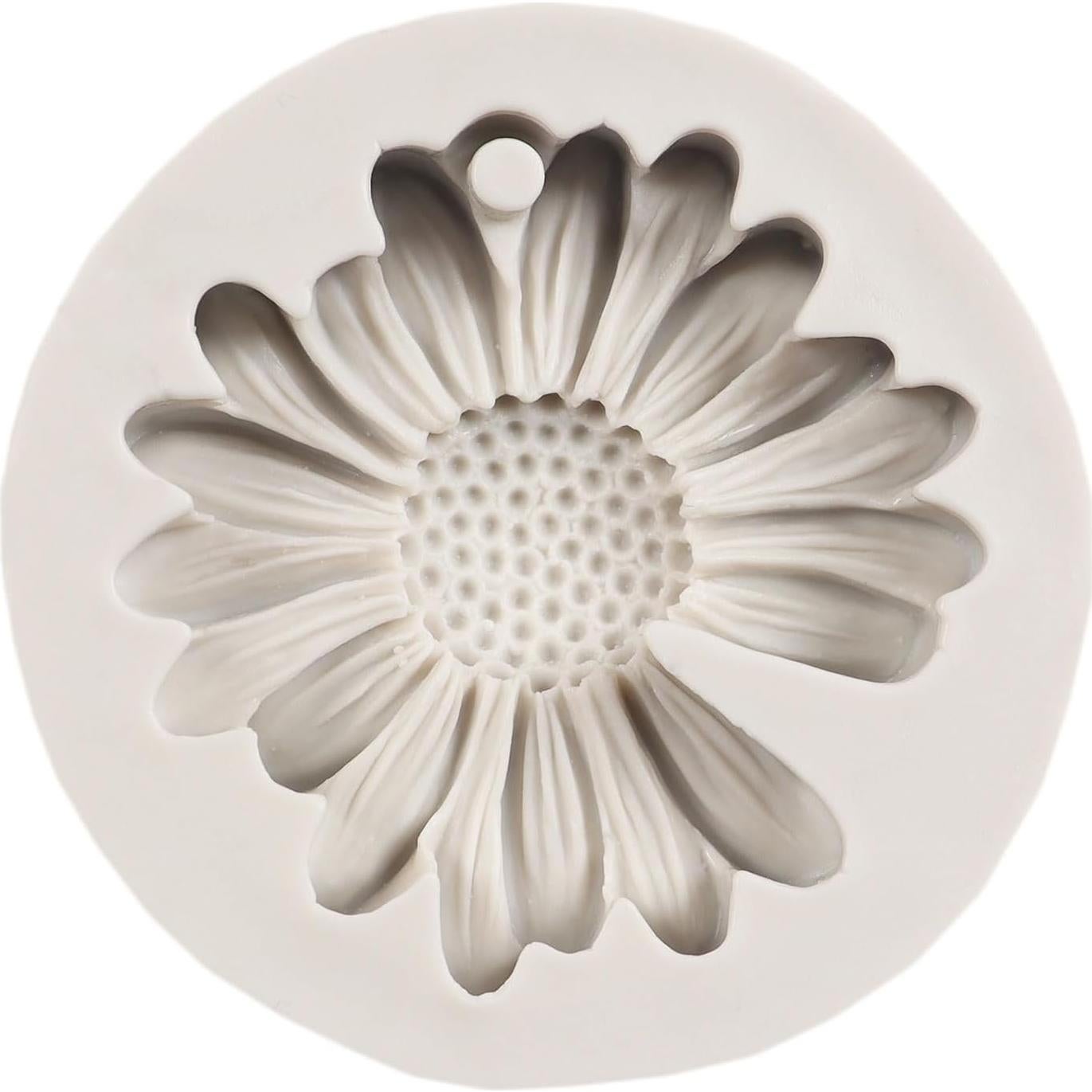 Moldes de Silicona para Fondant FCKEMLDS - Set de 2 Crisantemo